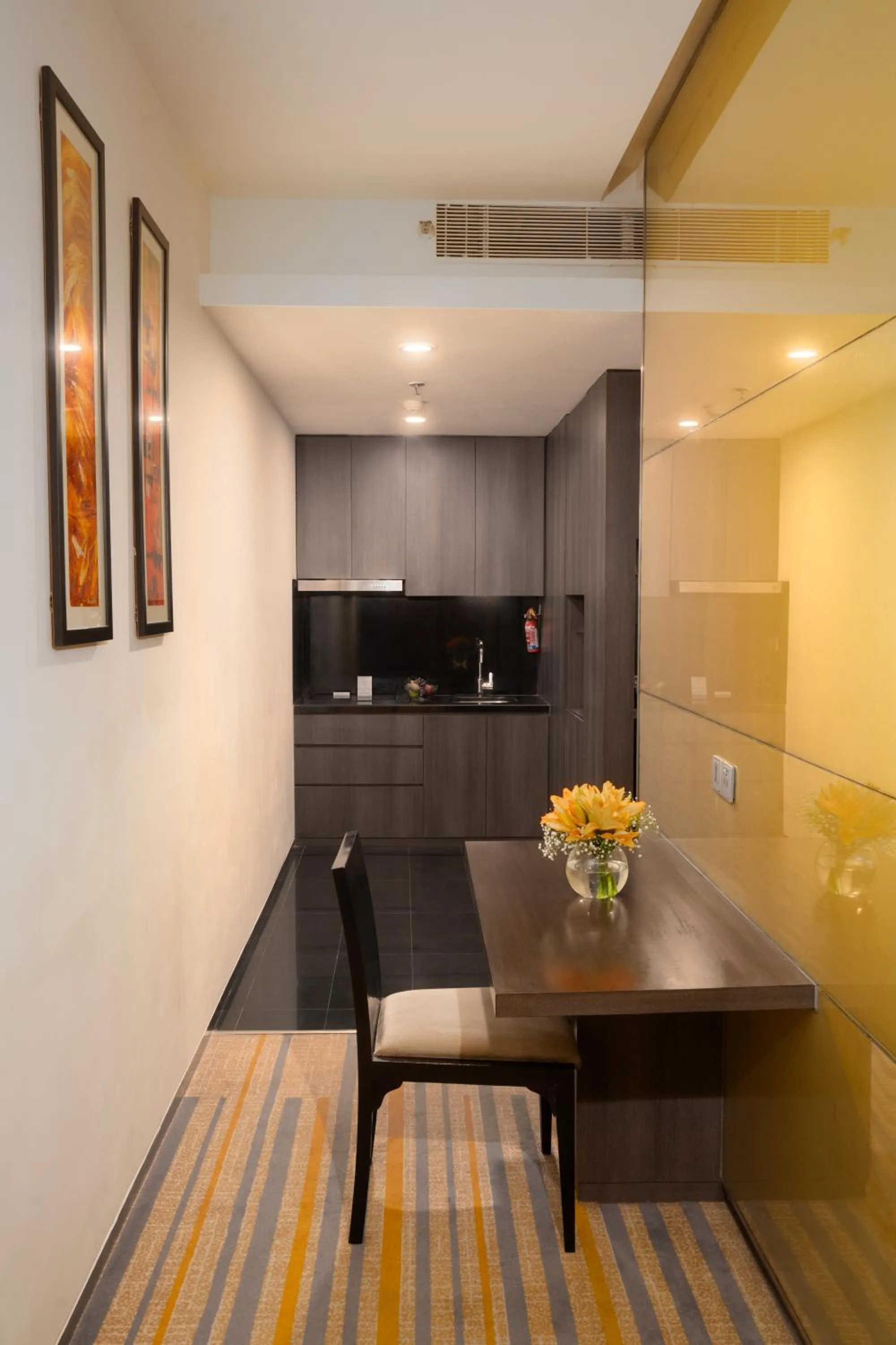 Kitchen or kitchenette in Novotel Kolkata Hotel and Residences