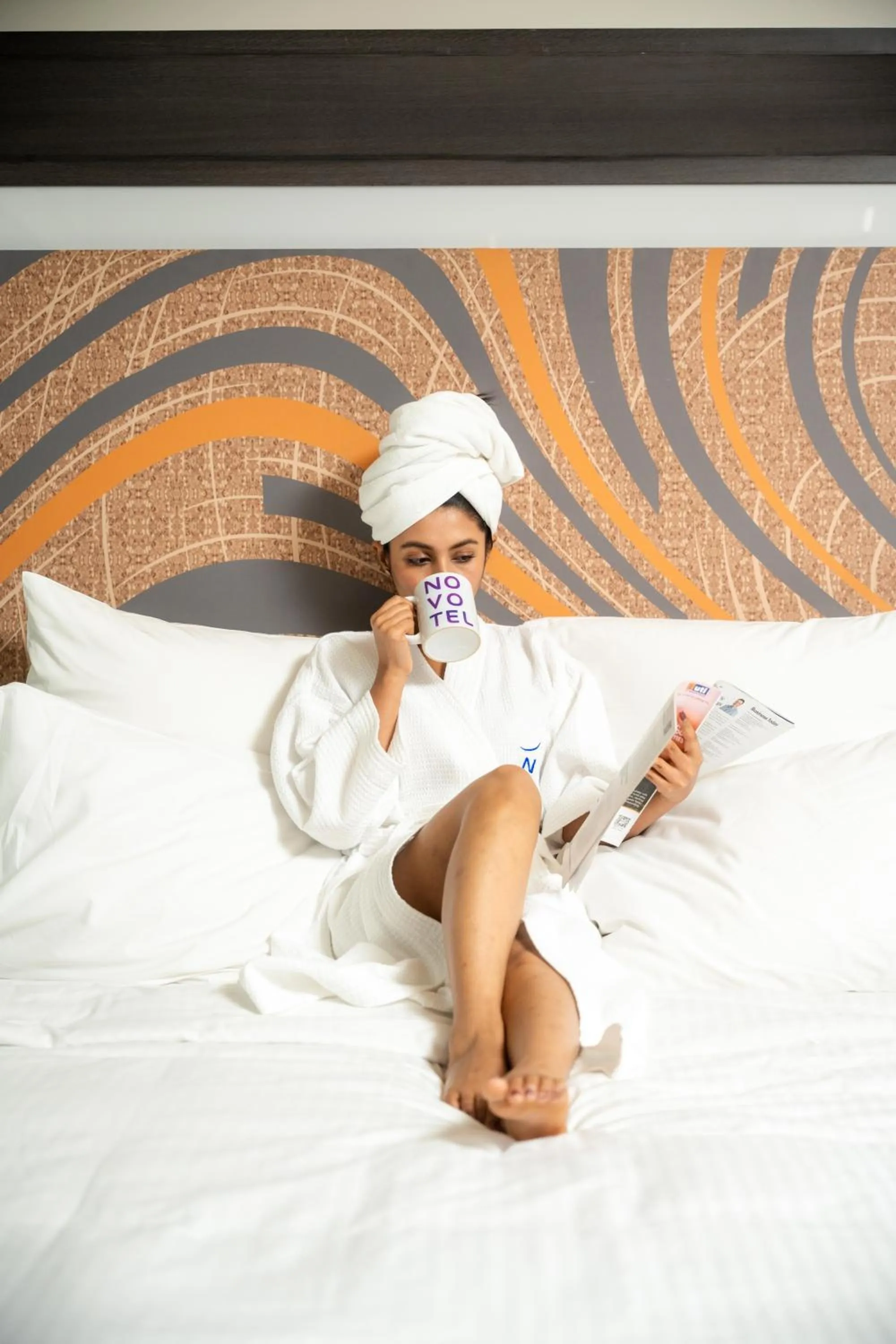 Bedroom, Bed in Novotel Kolkata Hotel and Residences