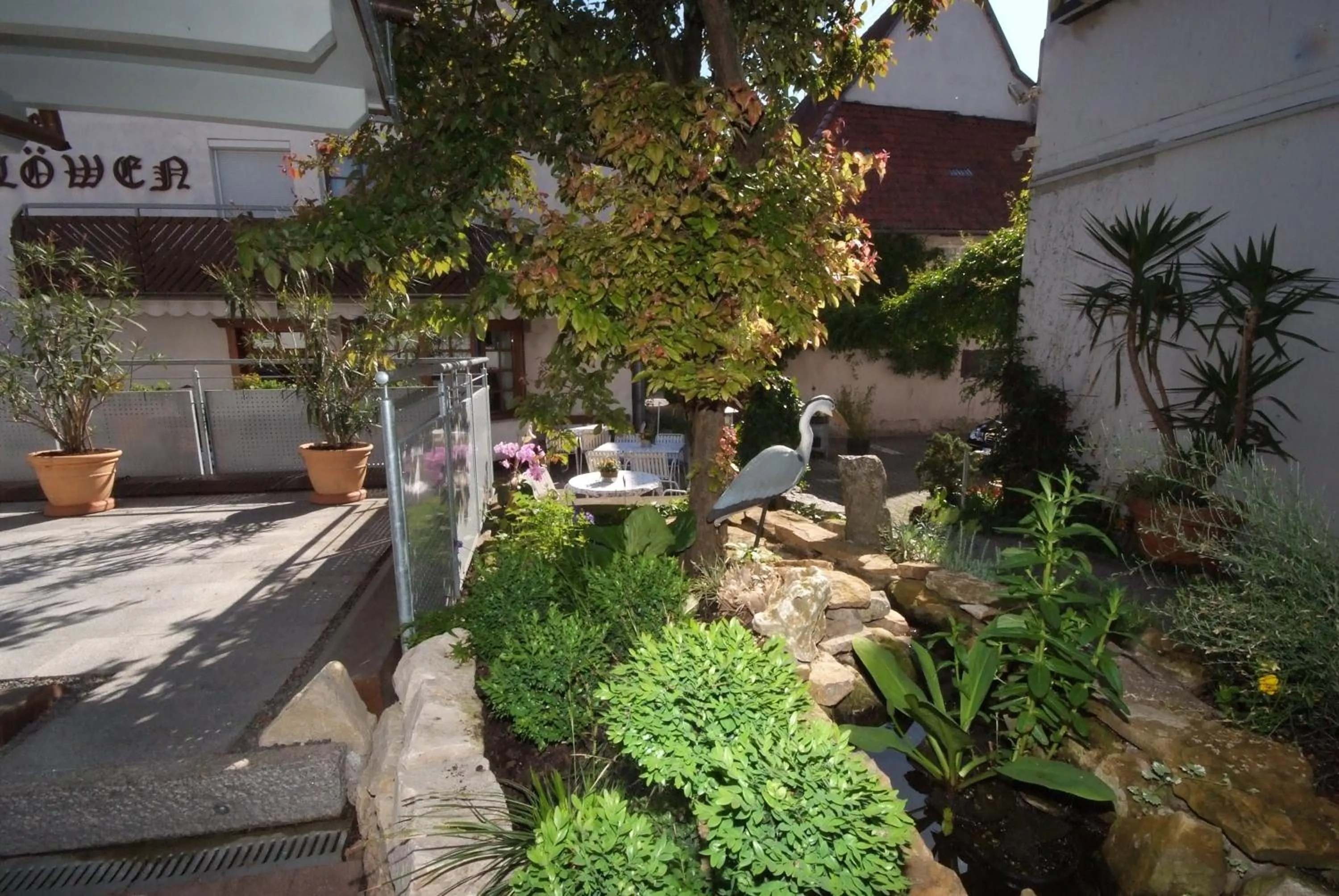 Garden in Löwen Hotel & Restaurant