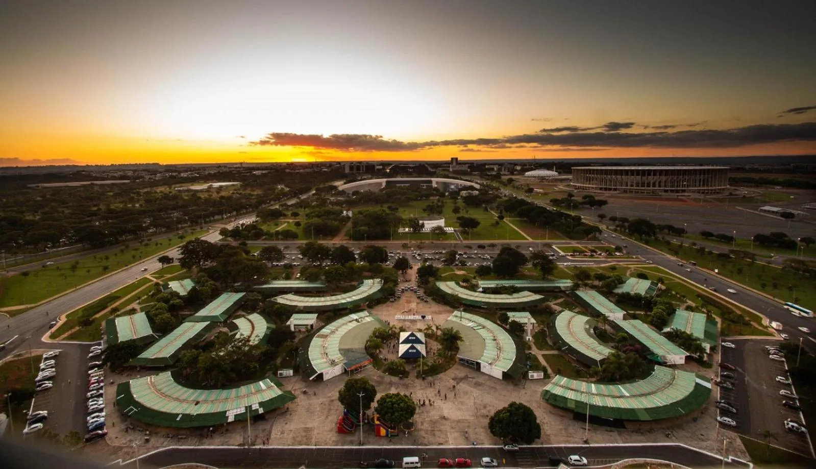 Bird's eye view in Apartamento, Nobile Suítes Monumental , localização e conforto