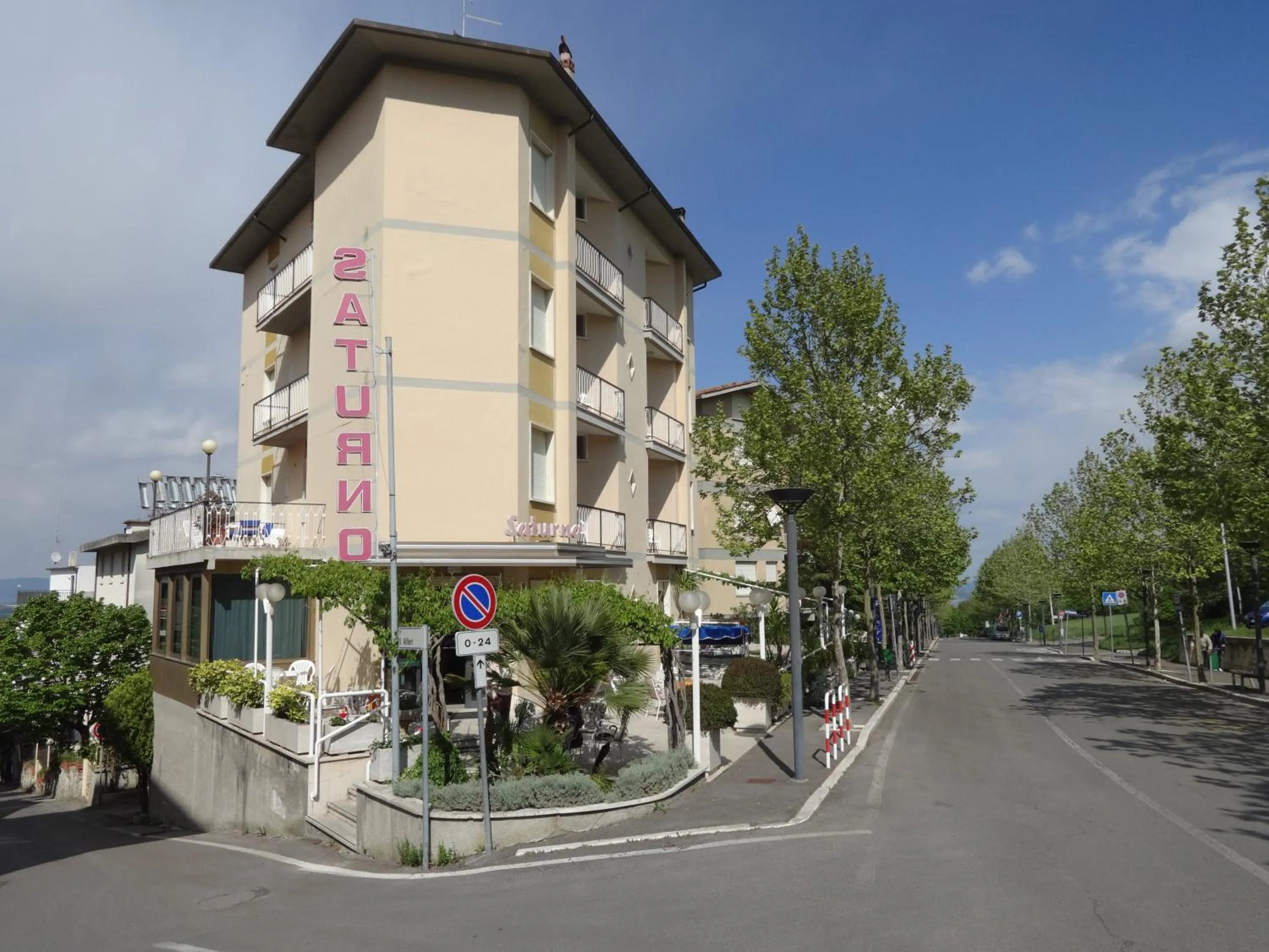 Property building in Hotel Saturno