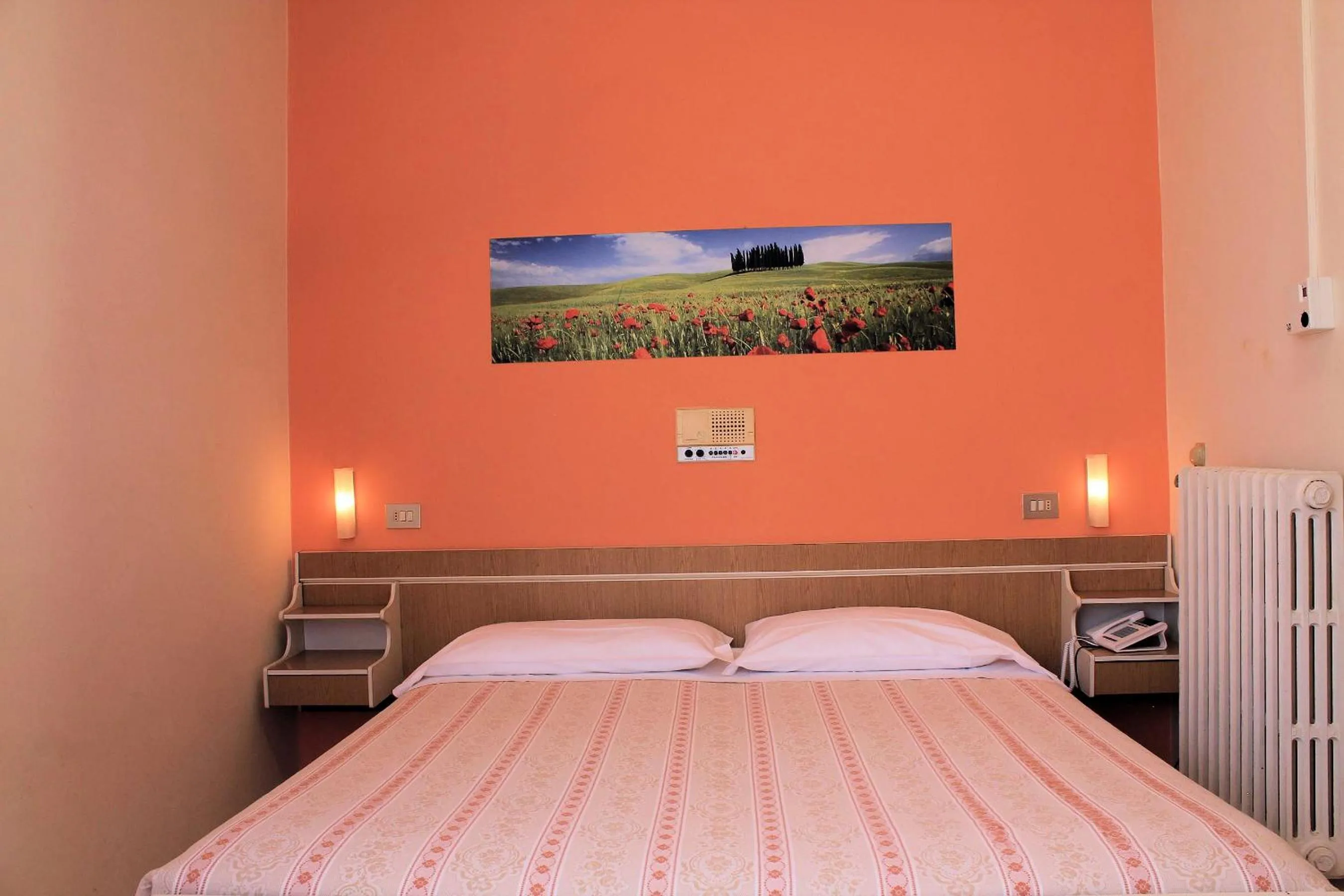 Bed in Hotel Saturno