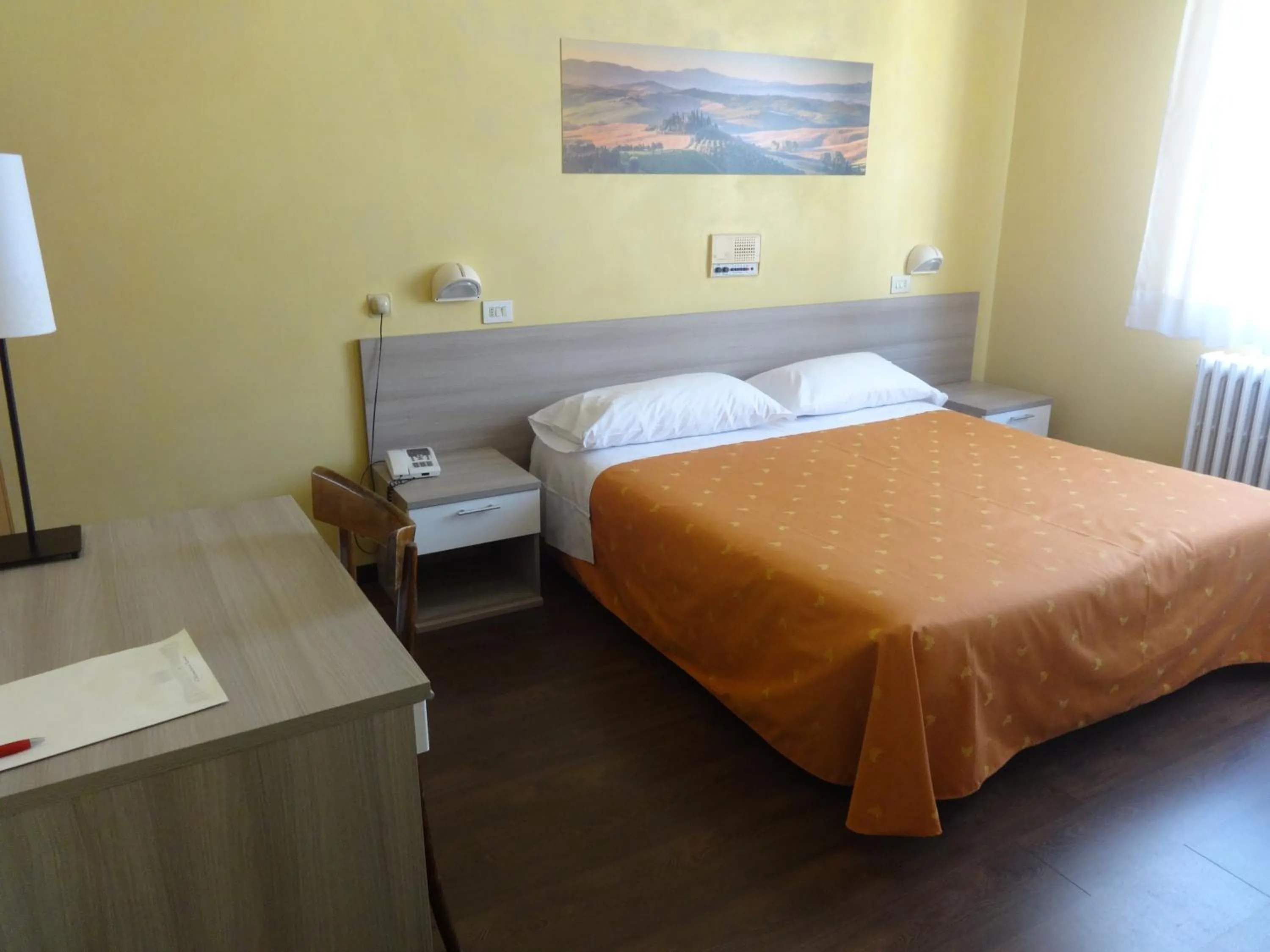 Bed in Hotel Saturno