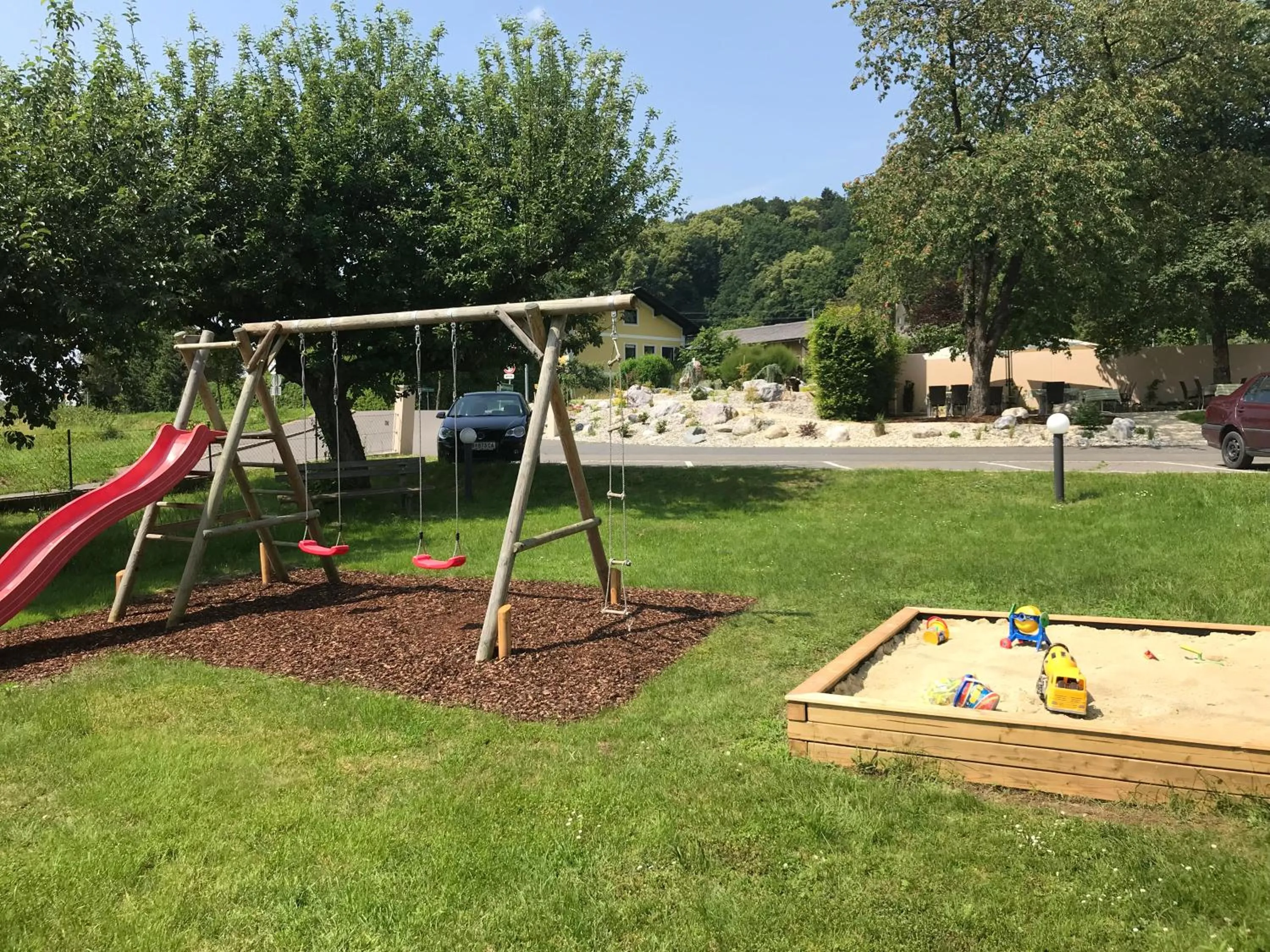 Children play ground in Das Herbst