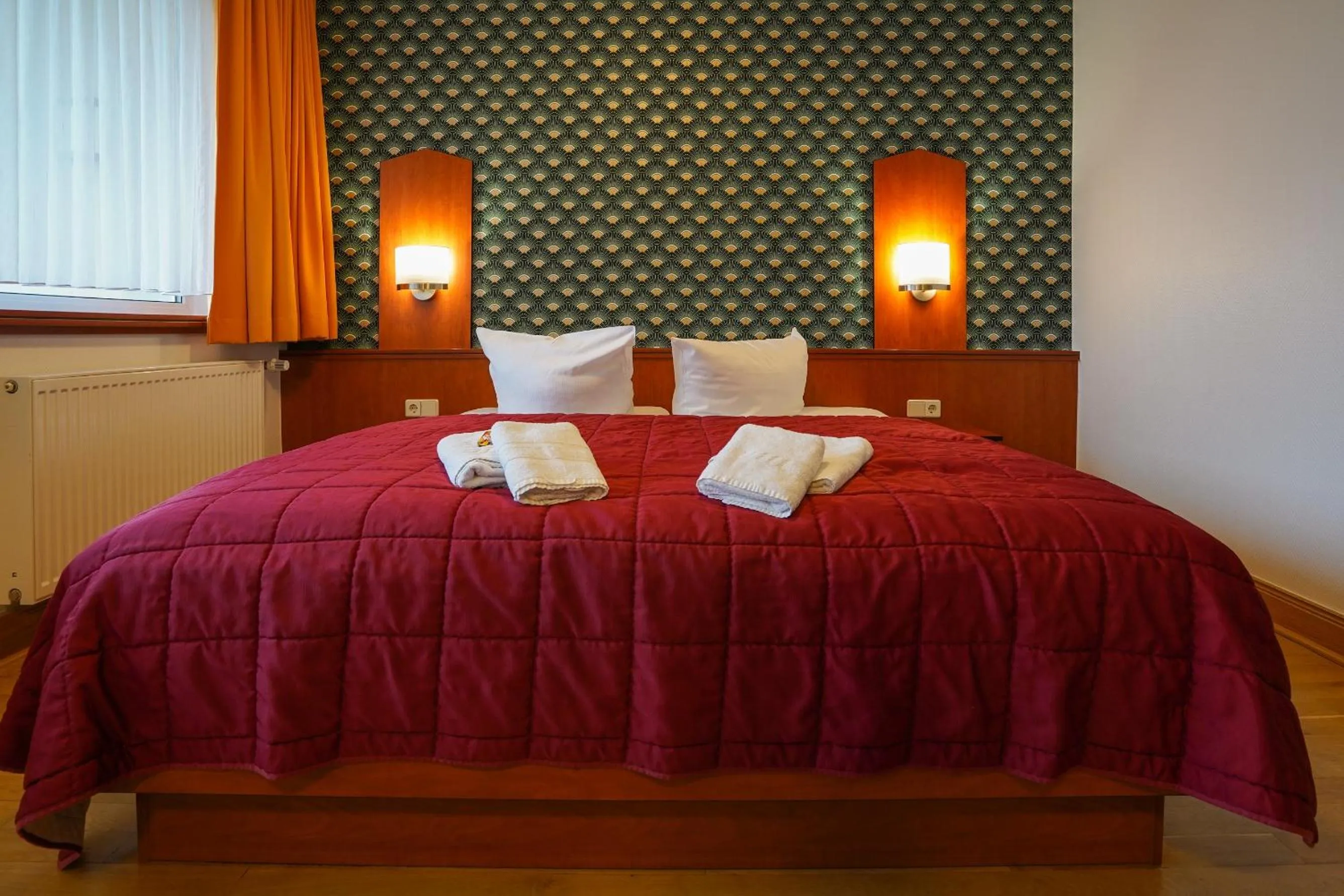 Photo of the whole room, Bed in Hotel Seeschlösschen