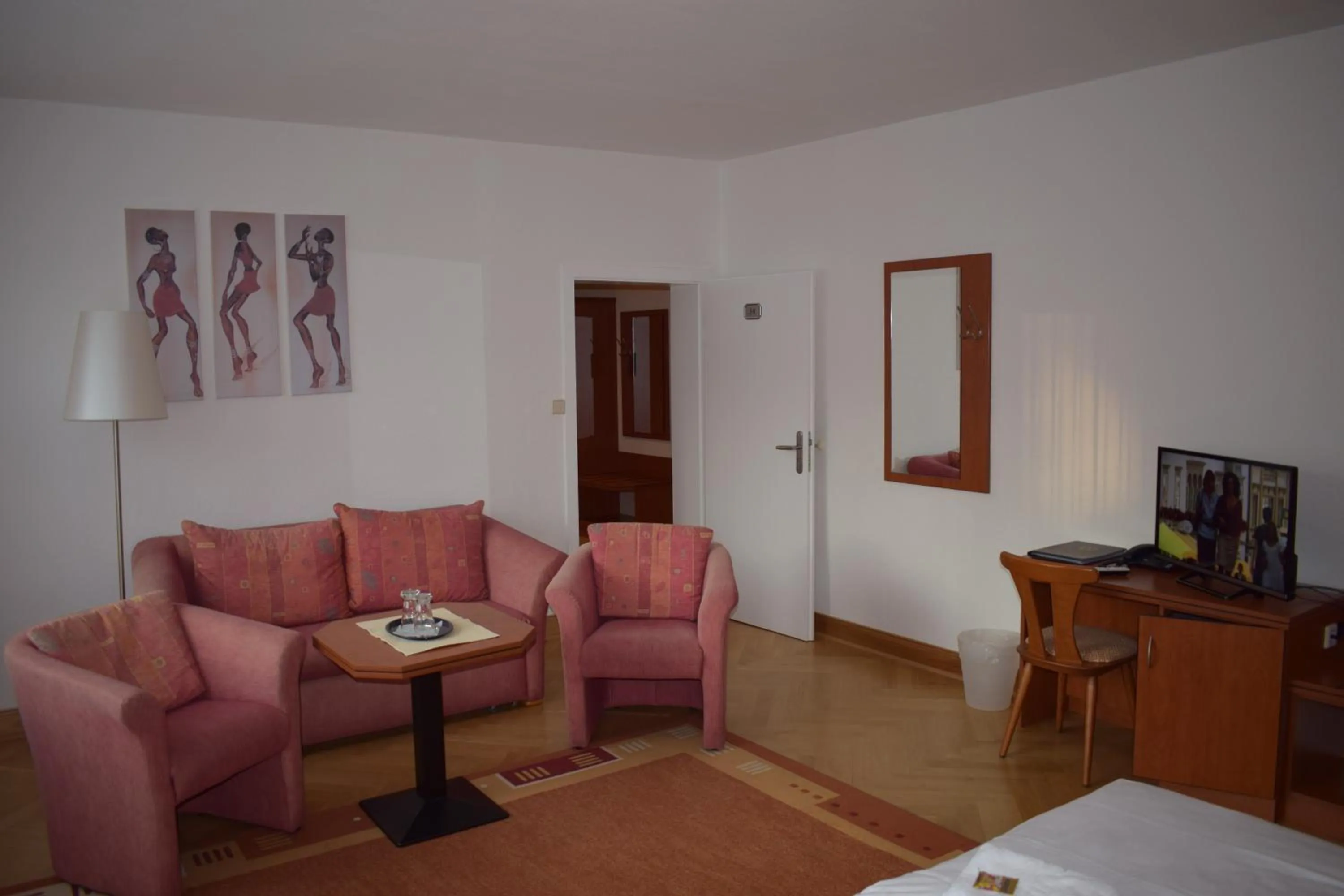 Seating area in Hotel Seeschlösschen