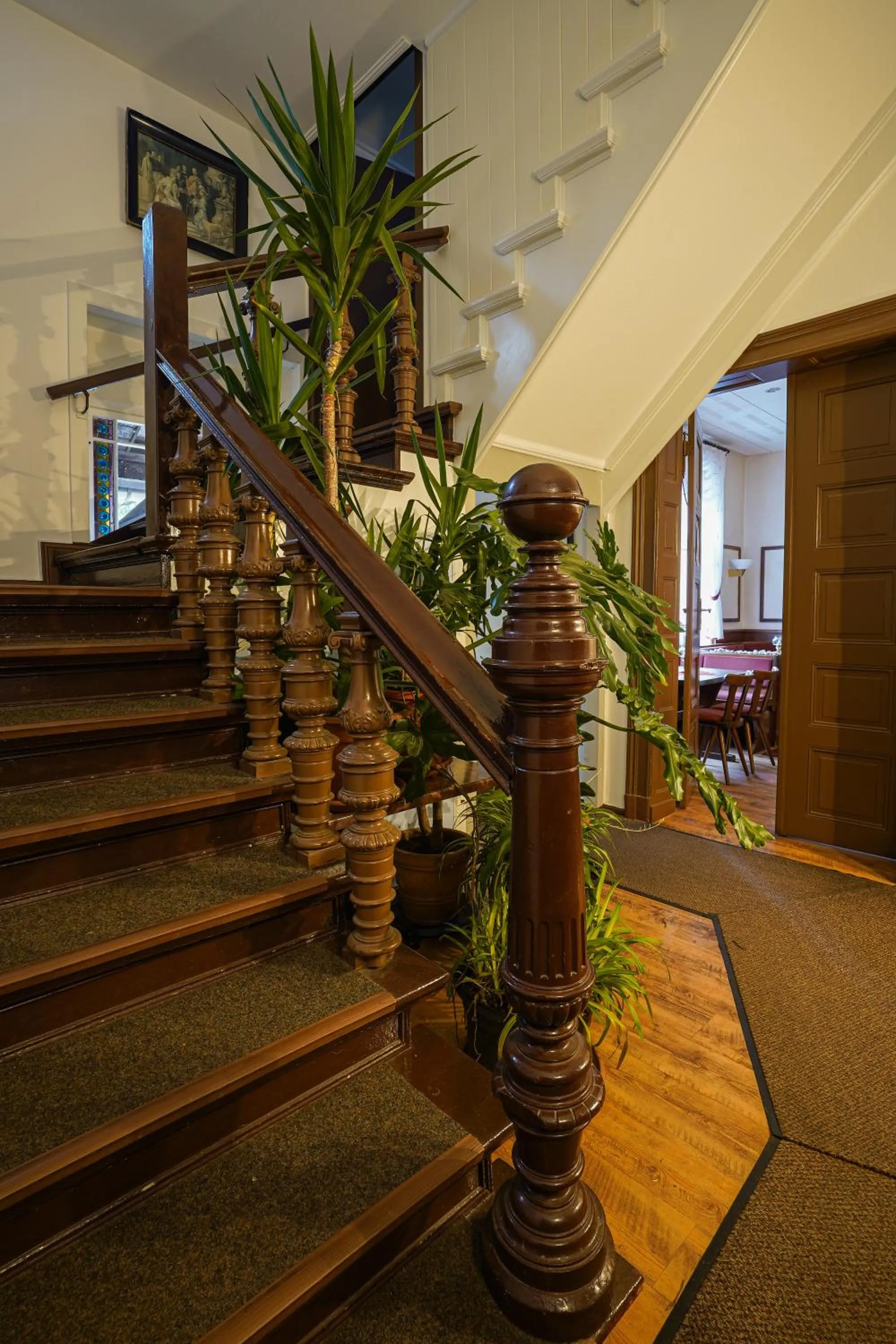 Decorative detail in Hotel Seeschlösschen