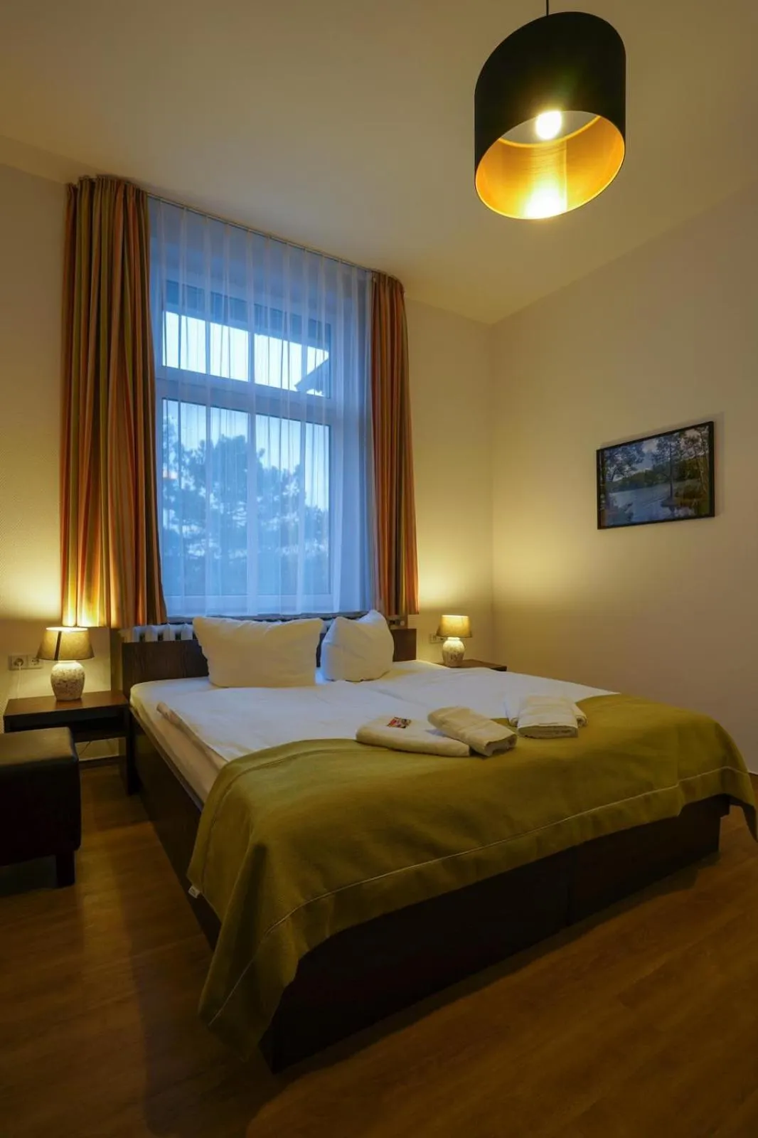 Photo of the whole room, Bed in Hotel Seeschlösschen