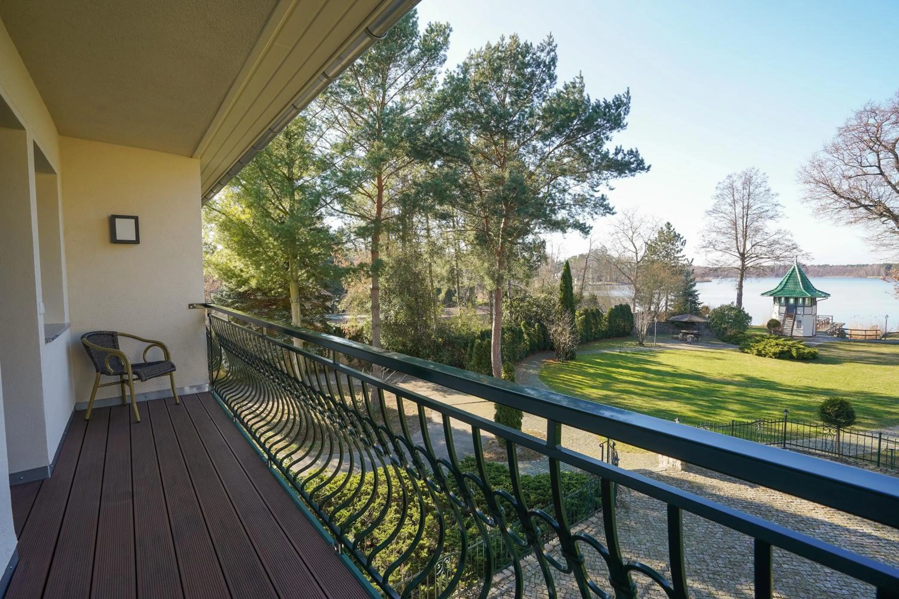 Lake view in Hotel Seeschlösschen