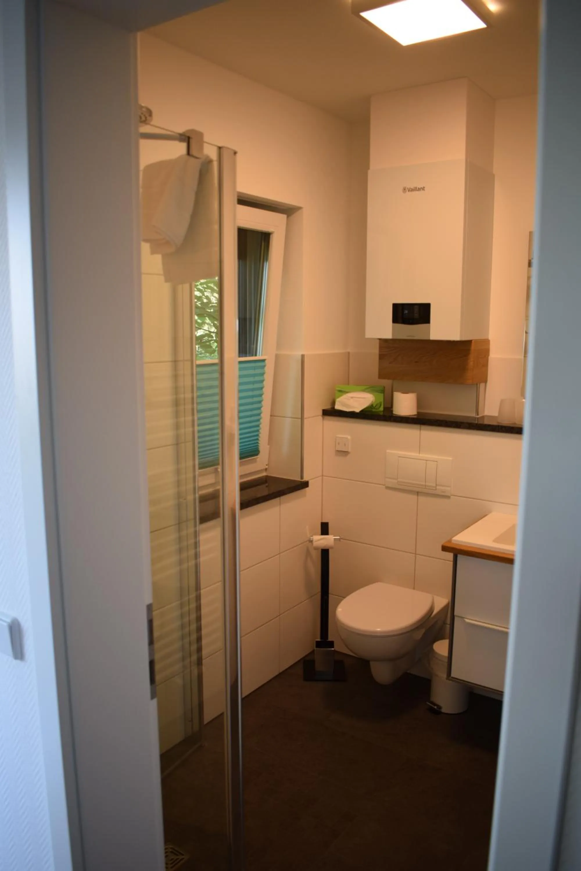 Shower in Hotel Seeschlösschen