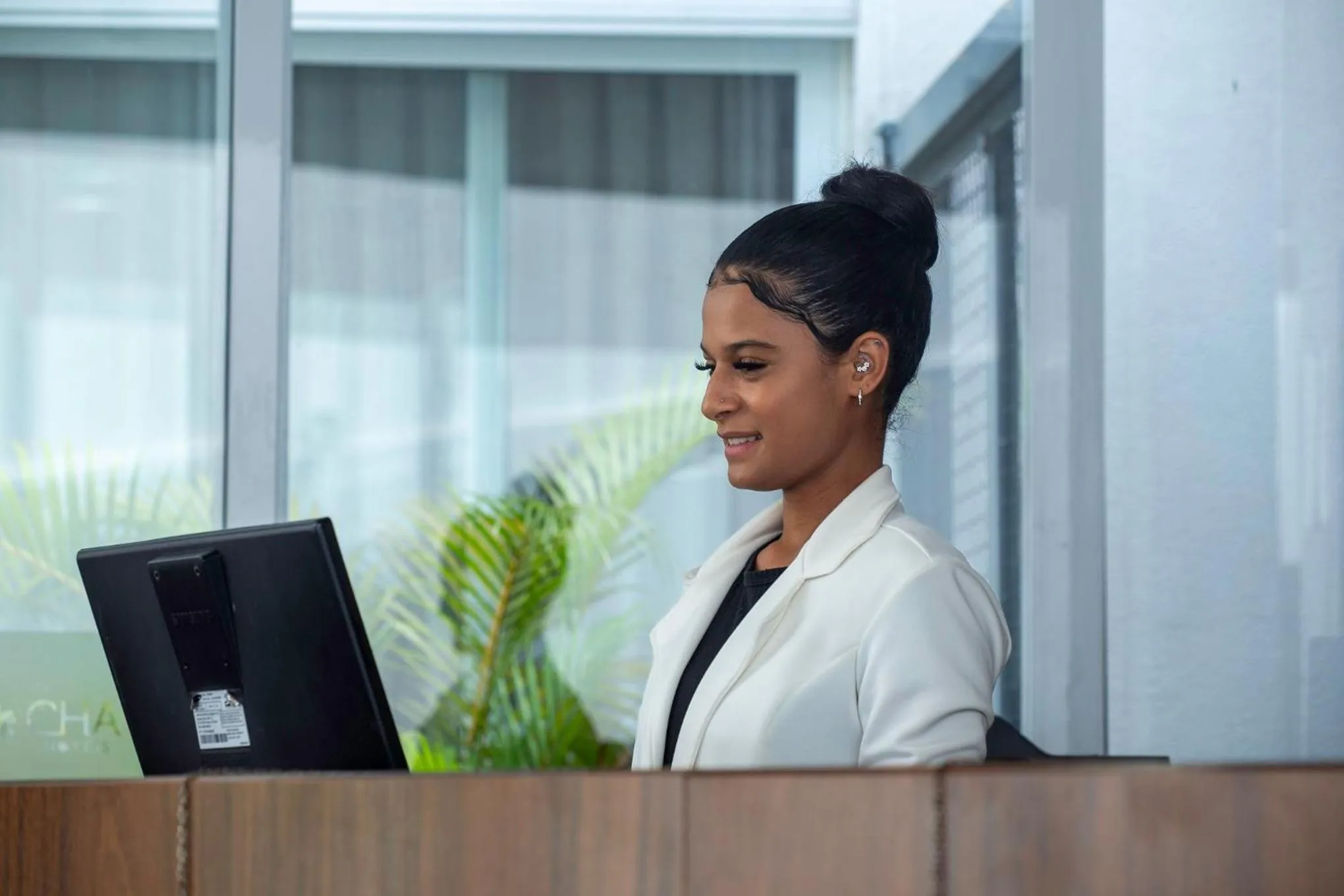 Lobby or reception in CHA Pampulha Design Hotel