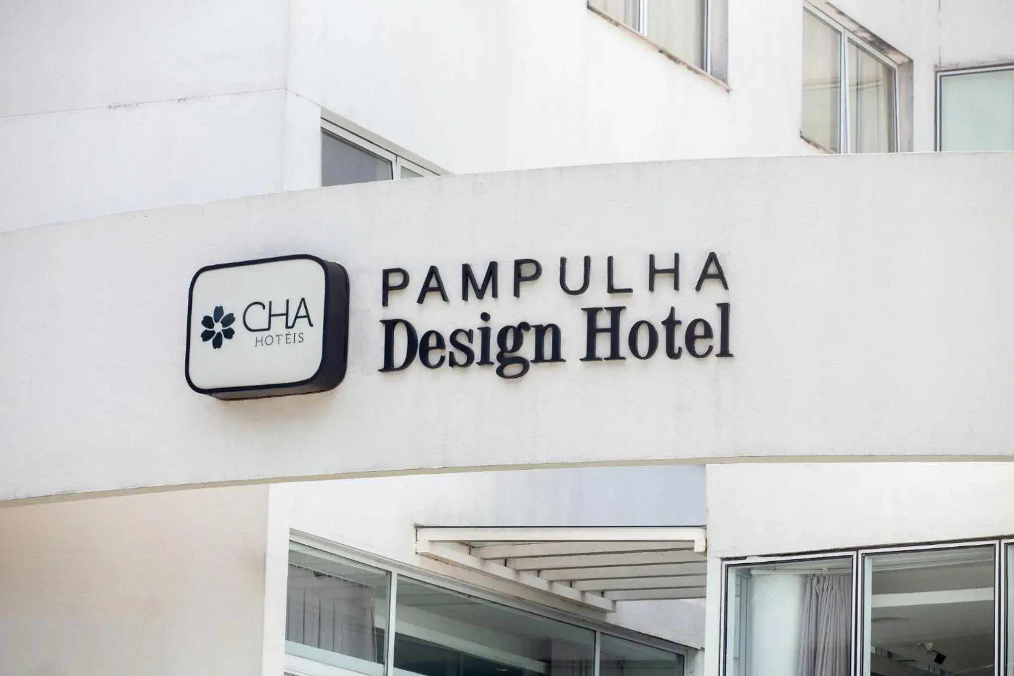 Facade/entrance in CHA Pampulha Design Hotel Facade/entrance in CHA Pampulha Design Hotel