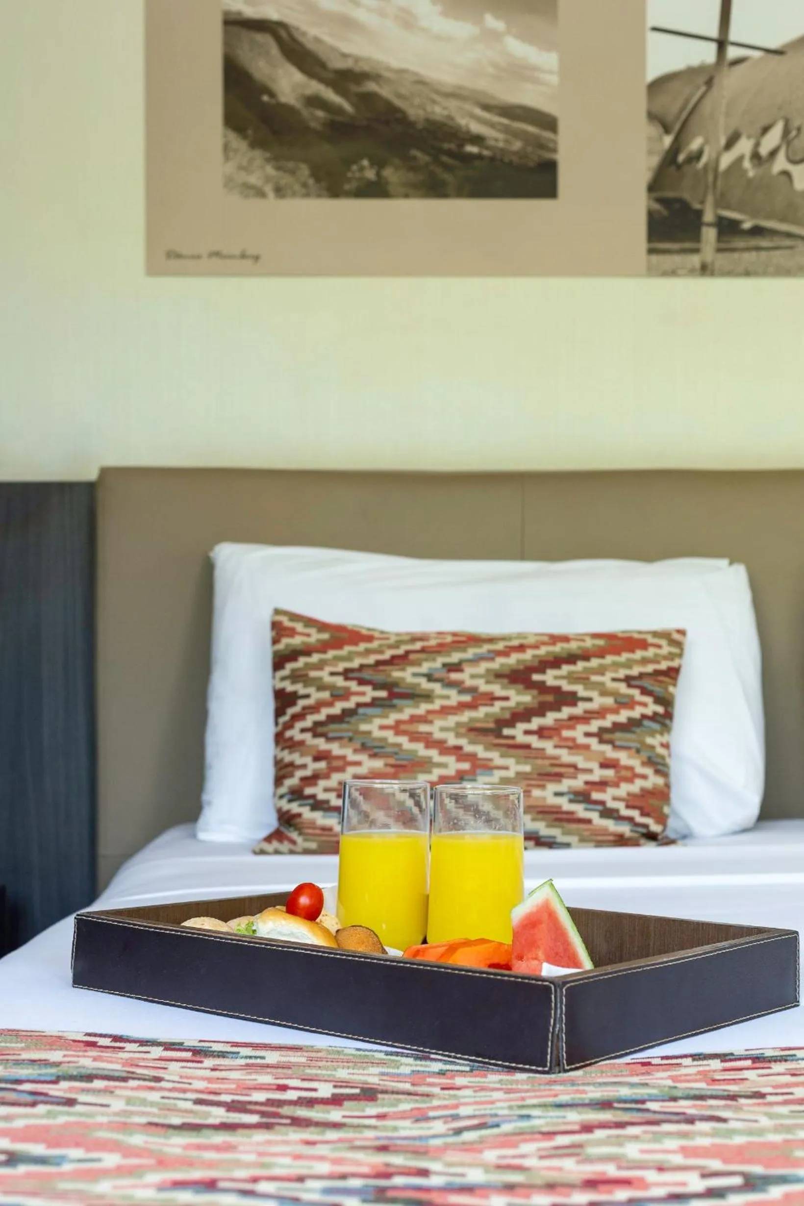 Decorative detail, Bed in CHA Pampulha Design Hotel