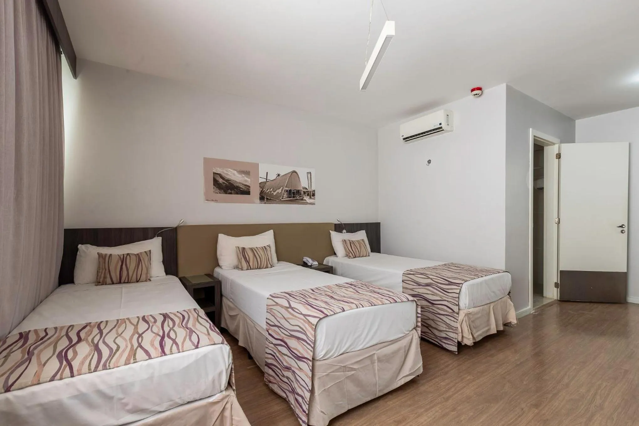 Bed in CHA Pampulha Design Hotel