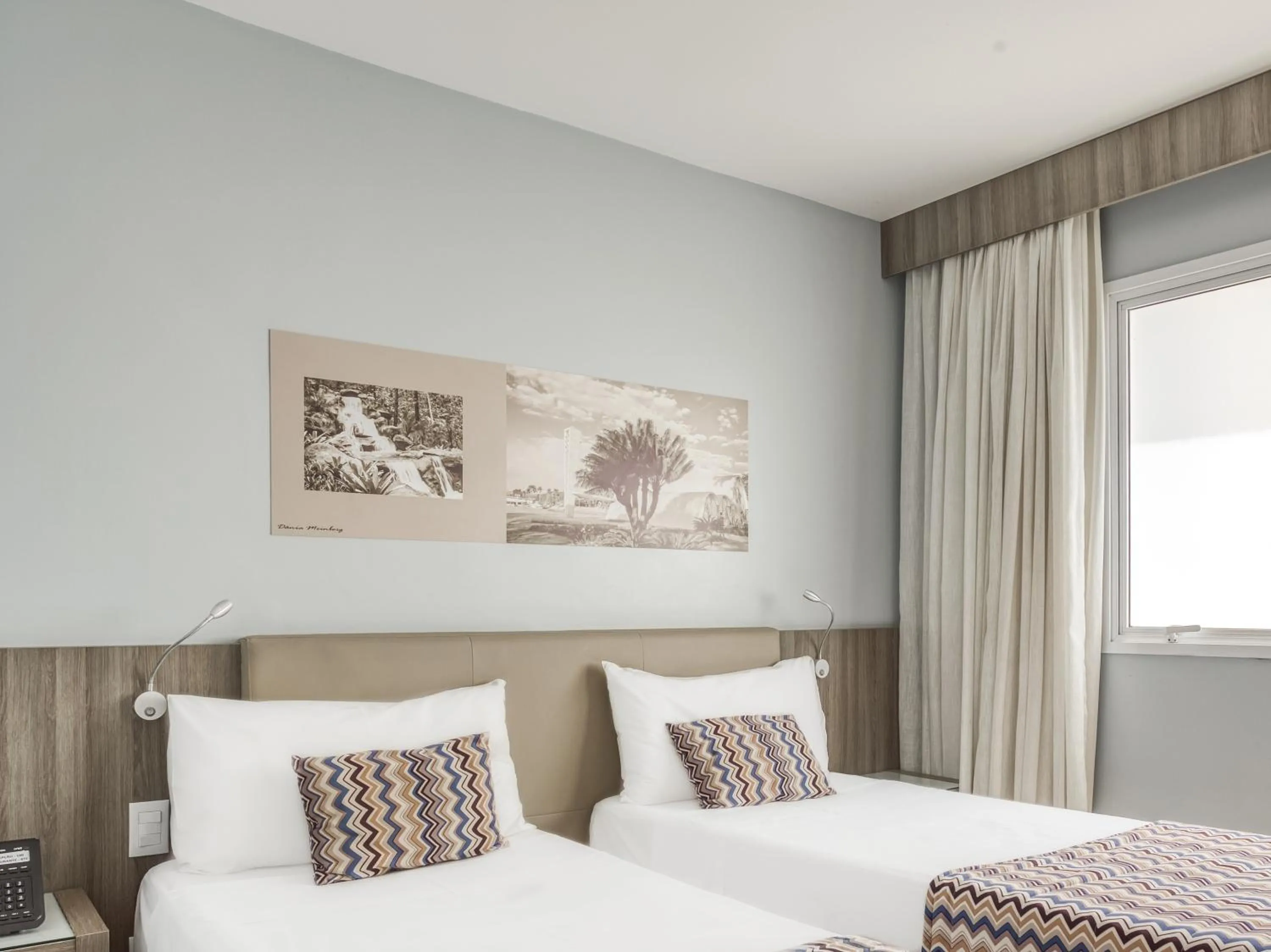 Superior Twin Room - single occupancy in CHA Pampulha Design Hotel