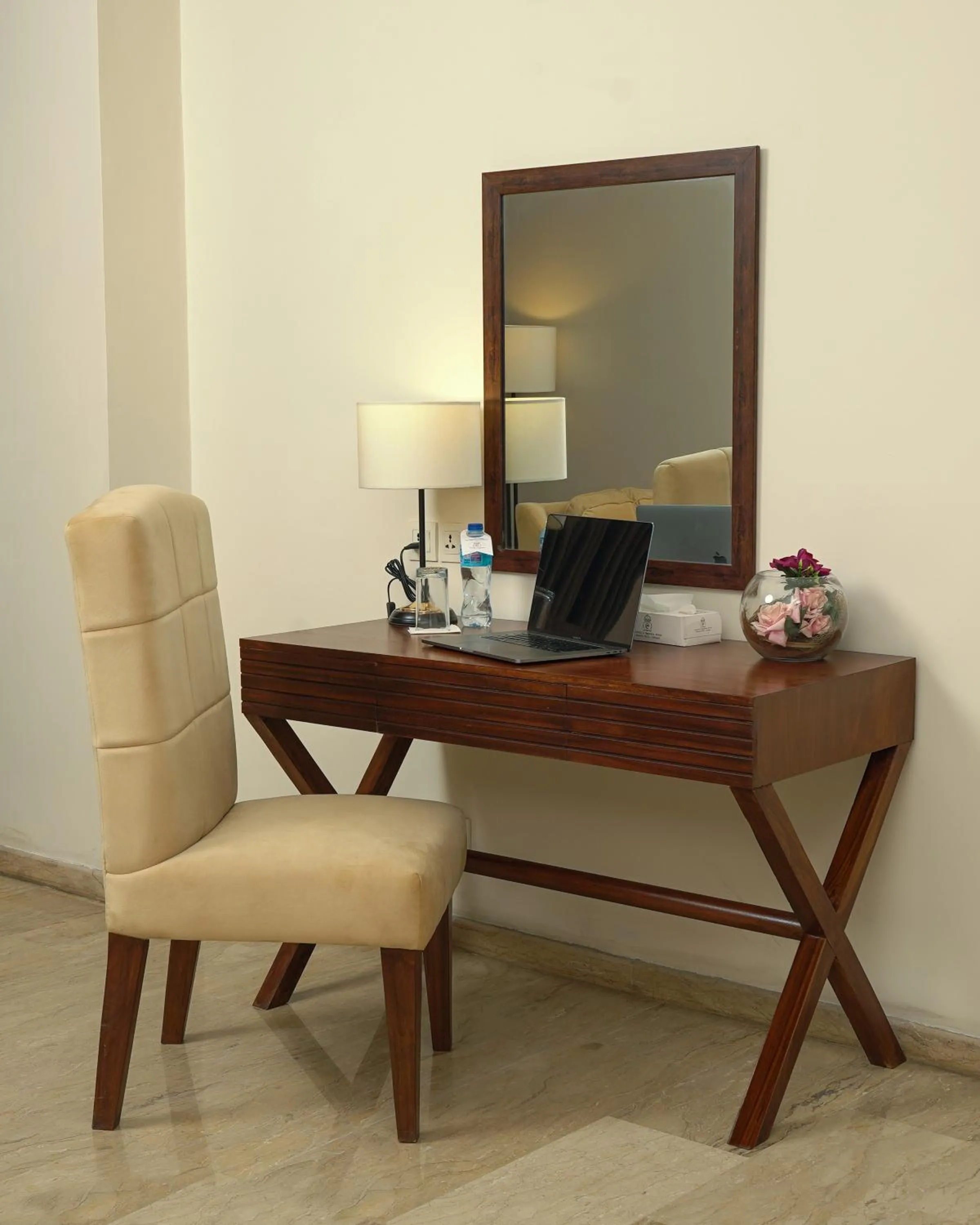 Seating area in Faletti's Express- Shimla Hill