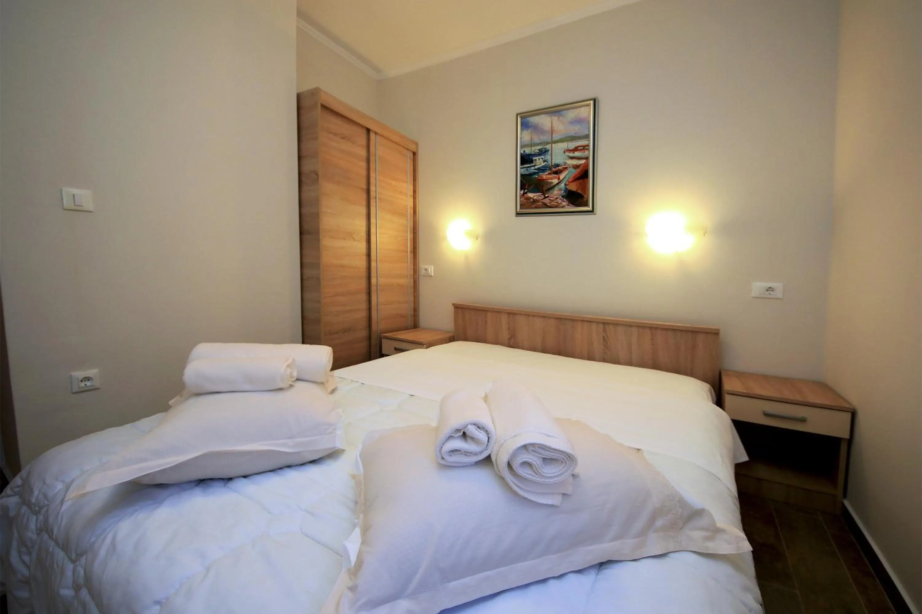 Bedroom, Bed in Apartments Šuperba
