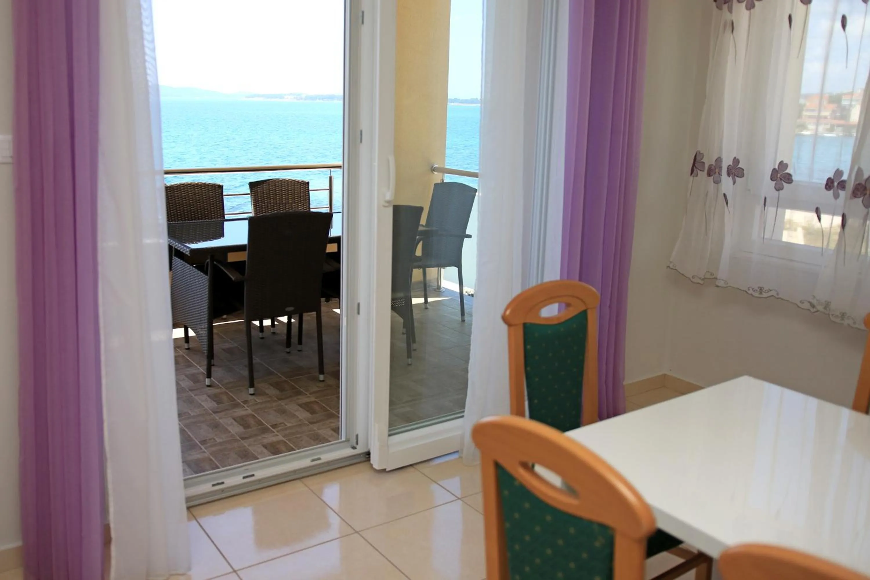 Sea view in Apartments Šuperba