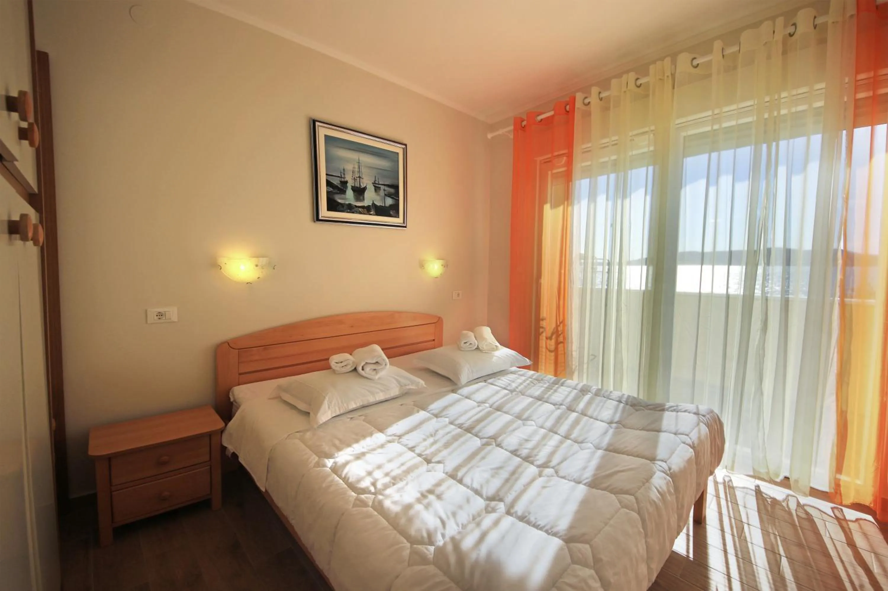 Sea view, Bed in Apartments Šuperba