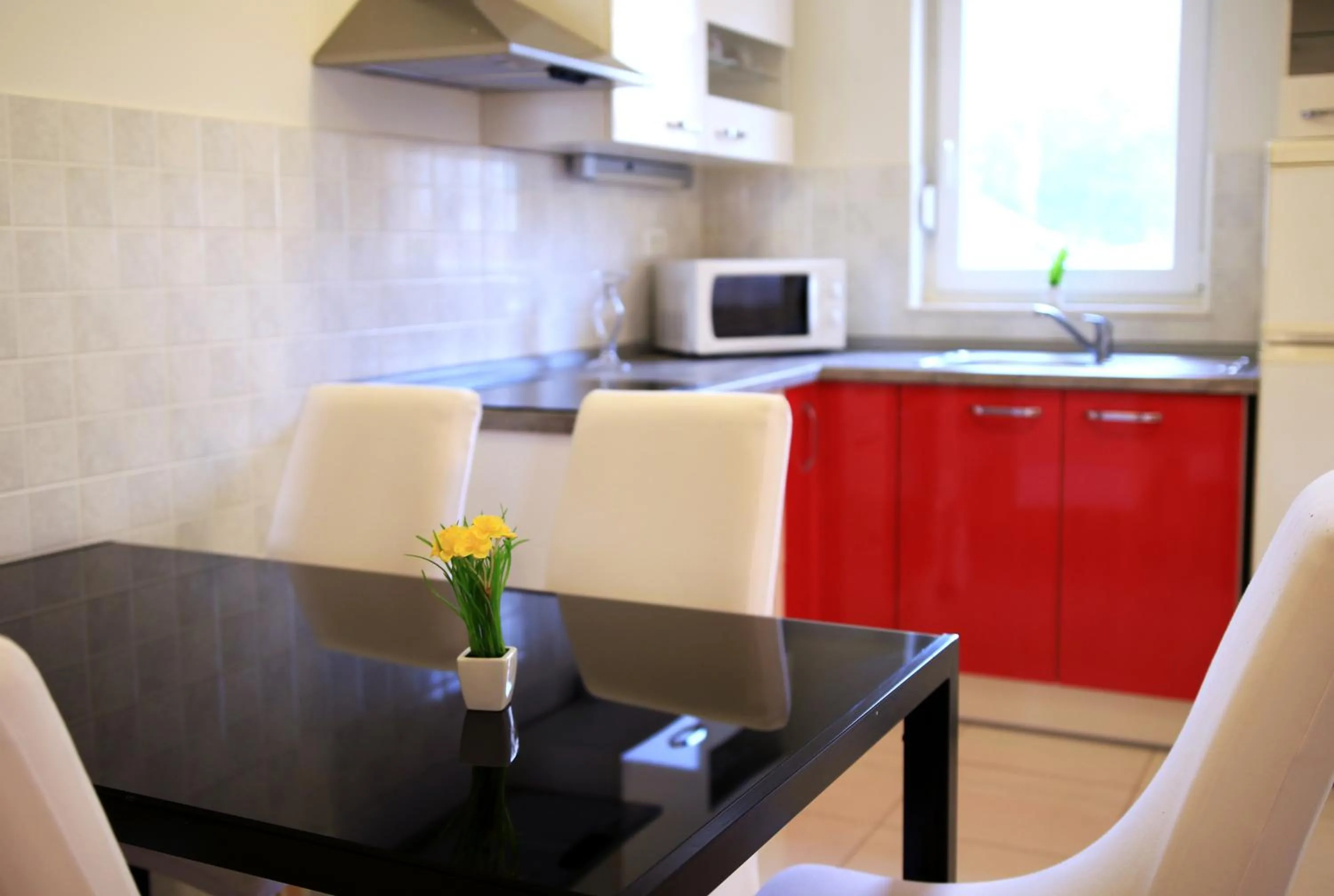 Kitchen or kitchenette in Apartments Šuperba
