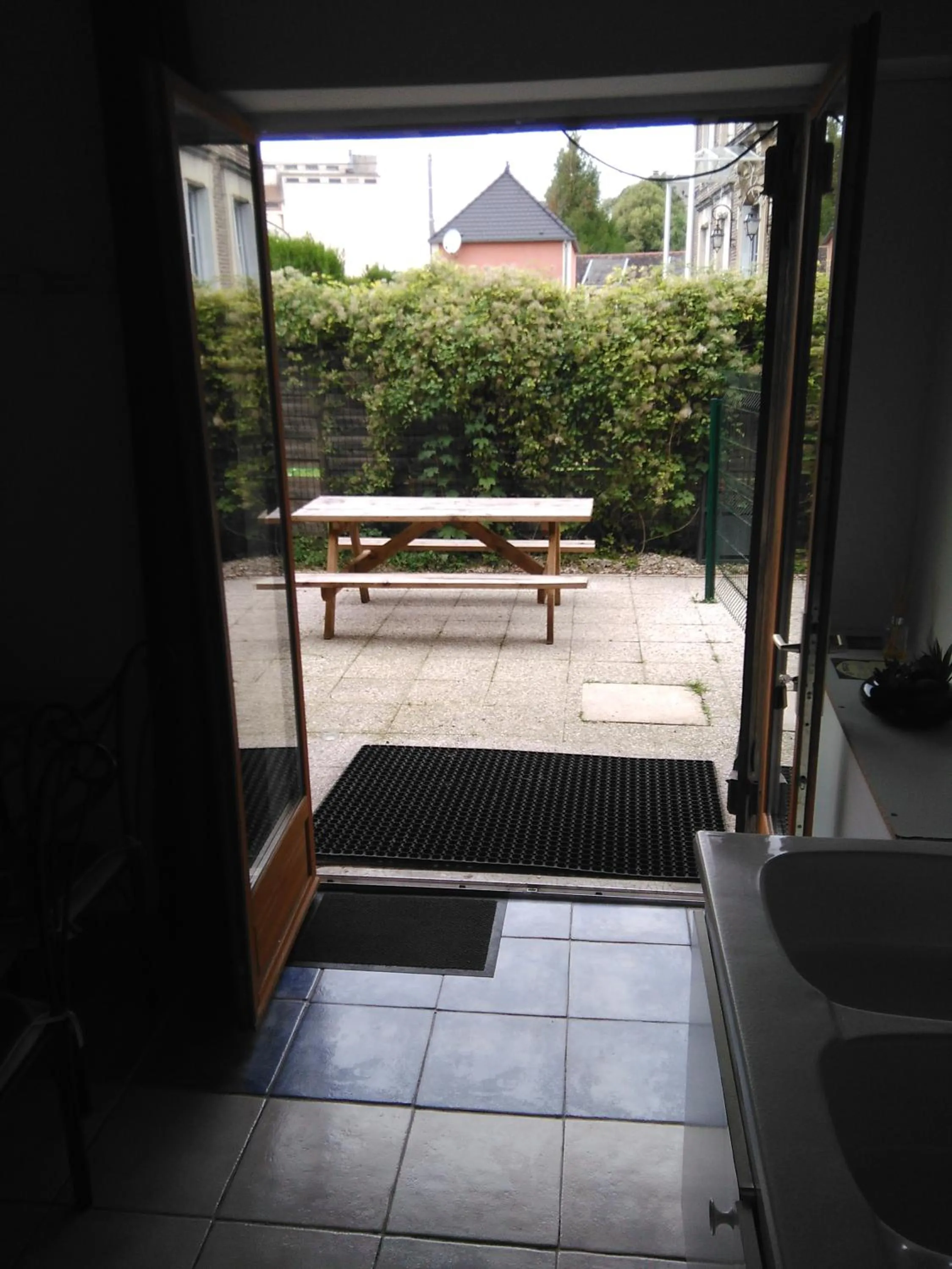 Garden view in Le Betrot