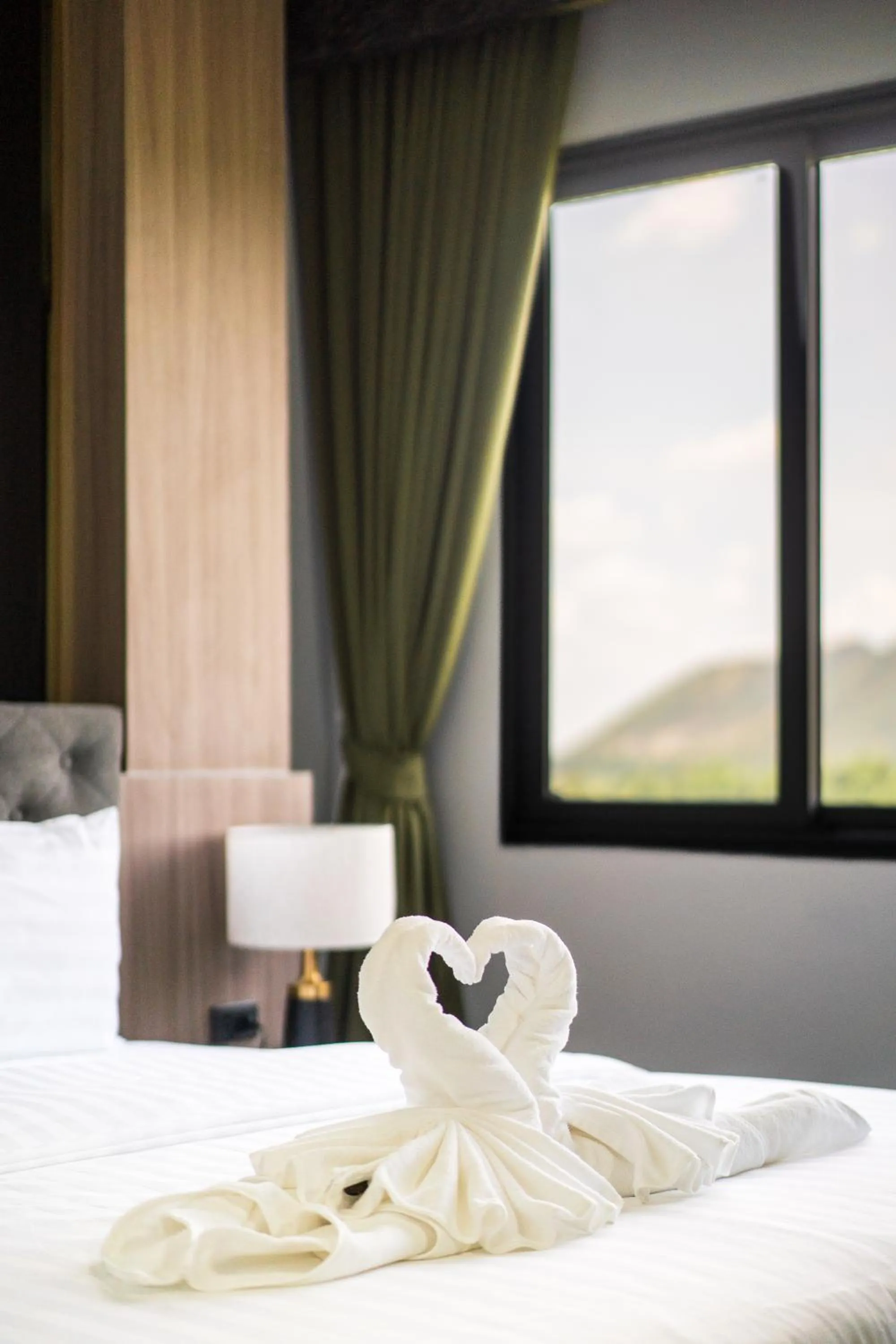 Bed in YSW Hotel Lopburi
