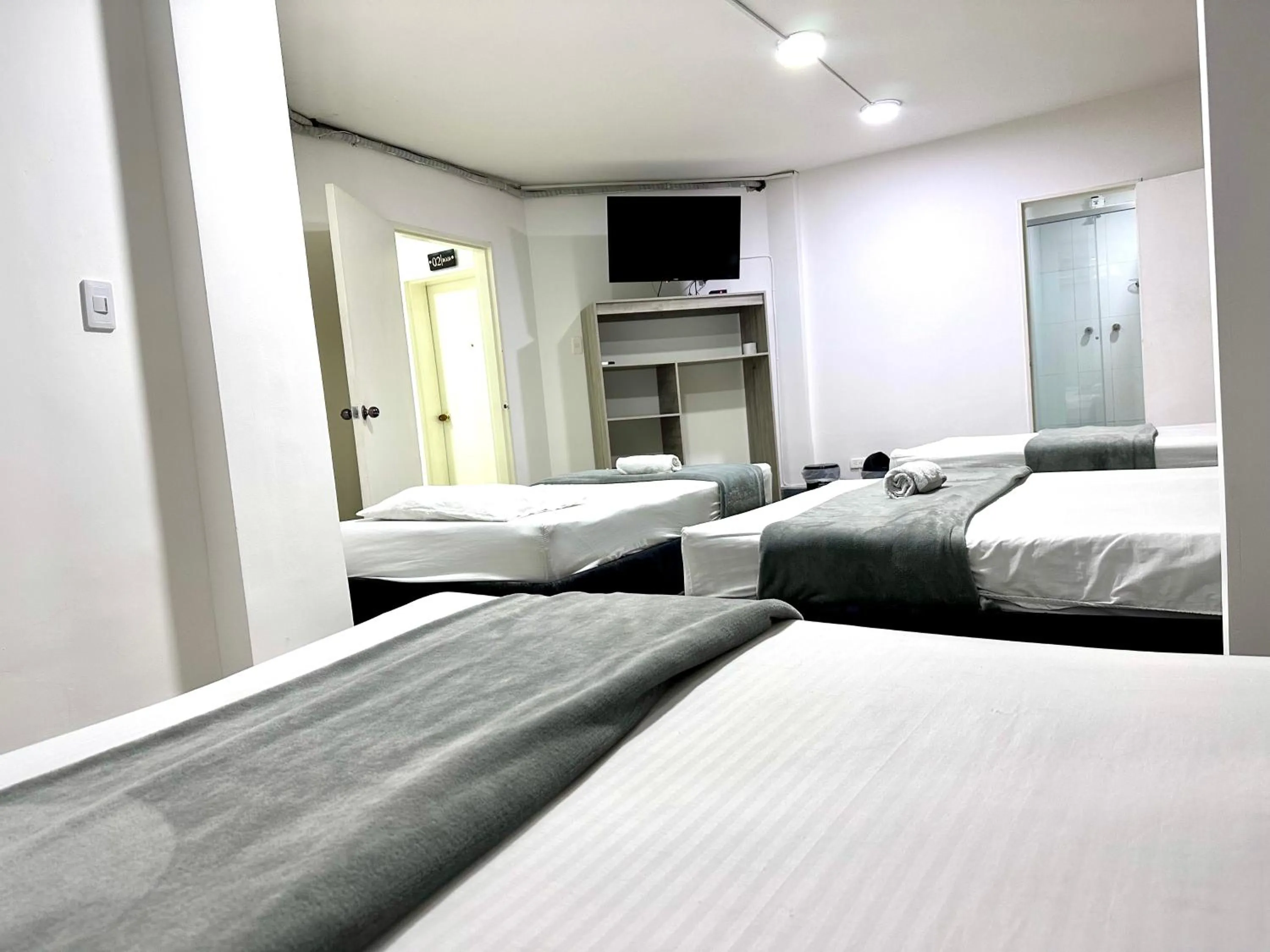 Bed in Hotel Guayacanes 70