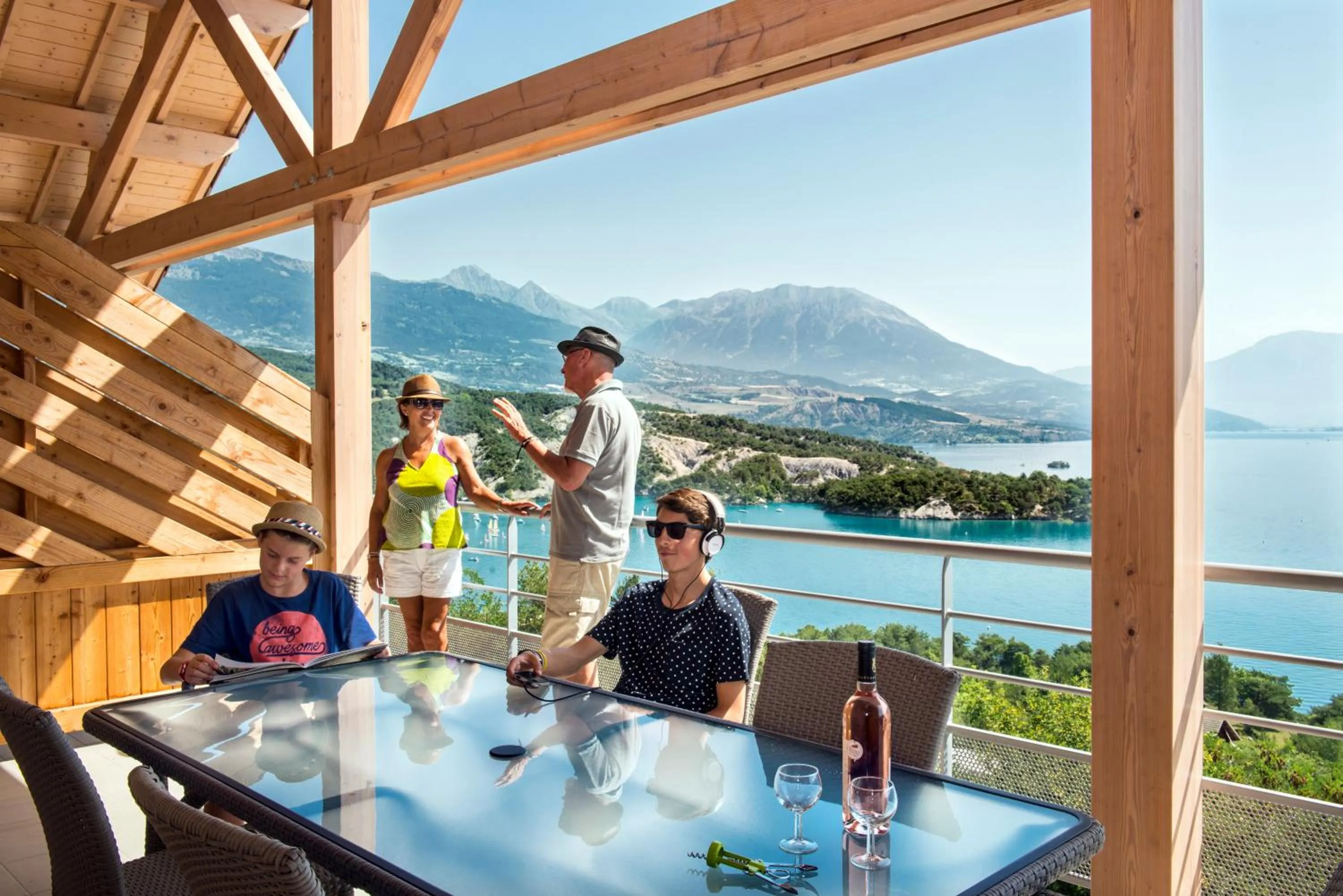 Balcony/Terrace in L'Ecrin du Lac