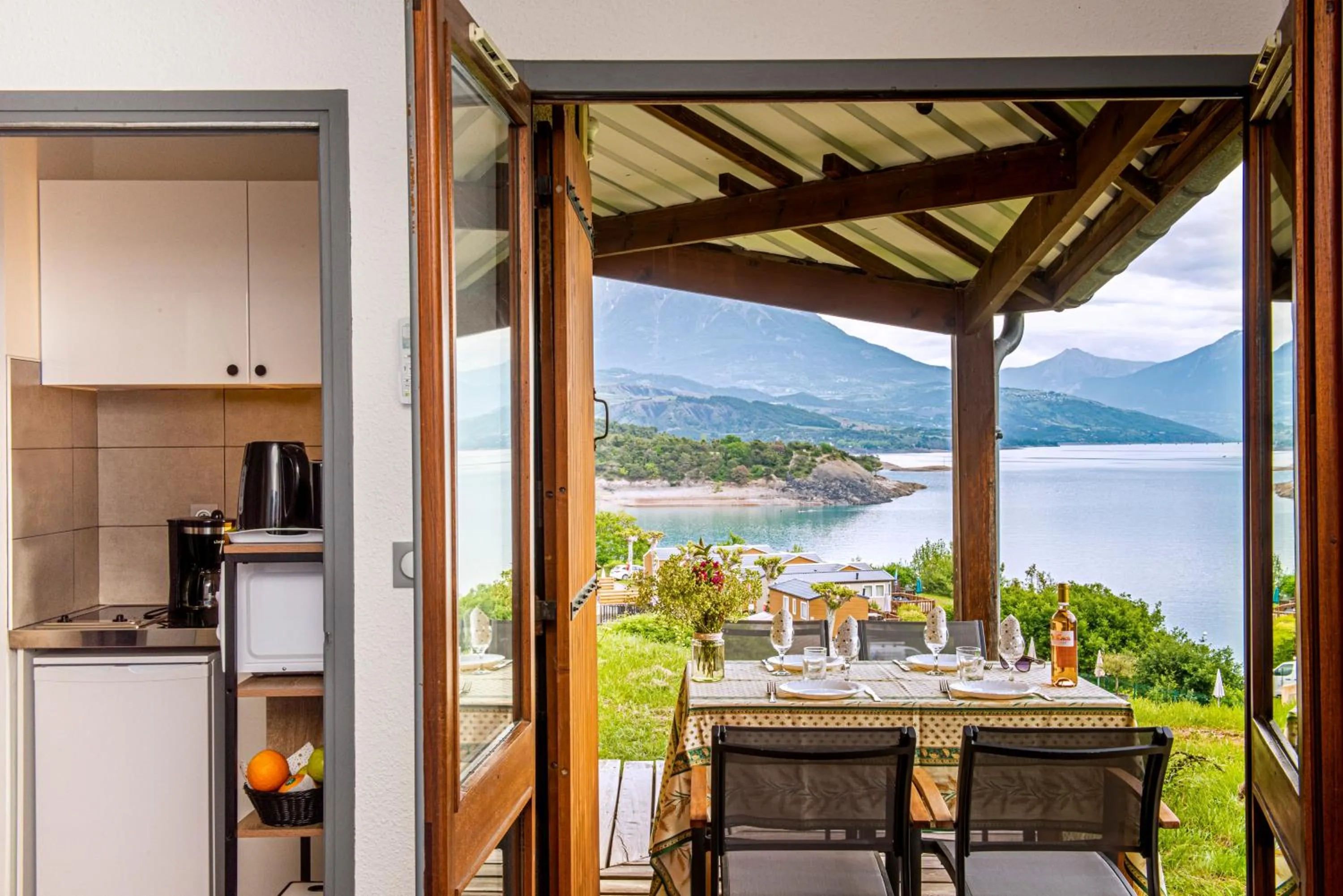 View (from property/room) in L'Ecrin du Lac