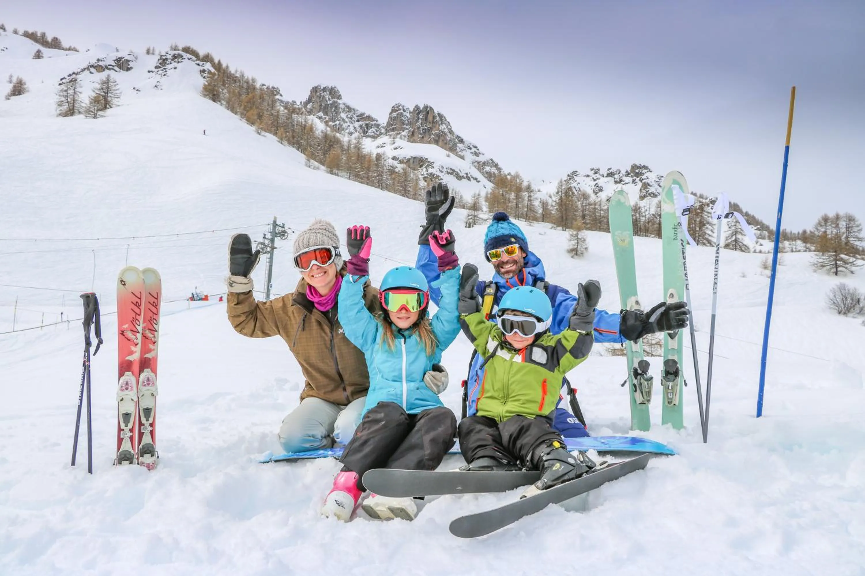 Winter in L'Ecrin du Lac