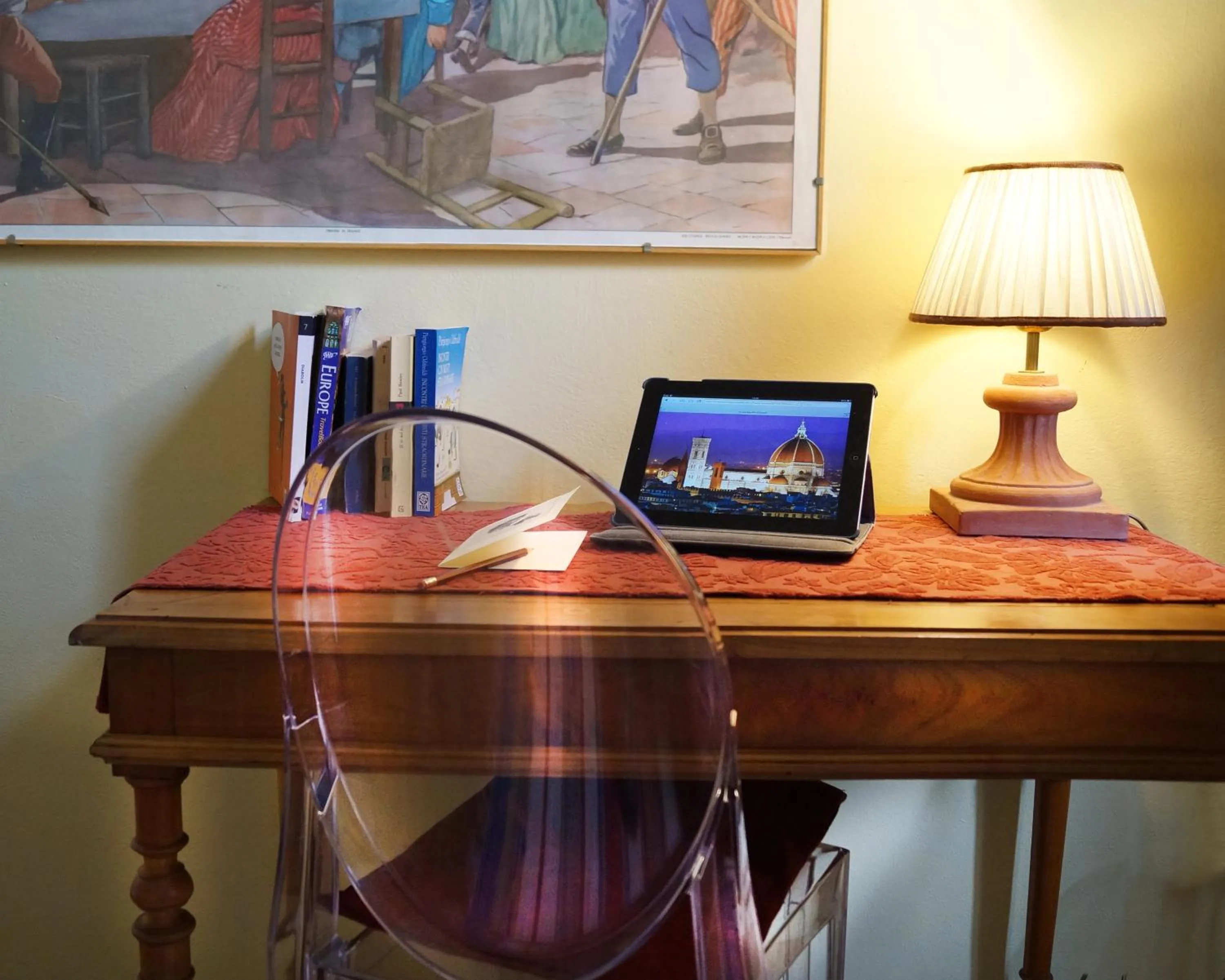 Seating area in B&B Monte Oliveto