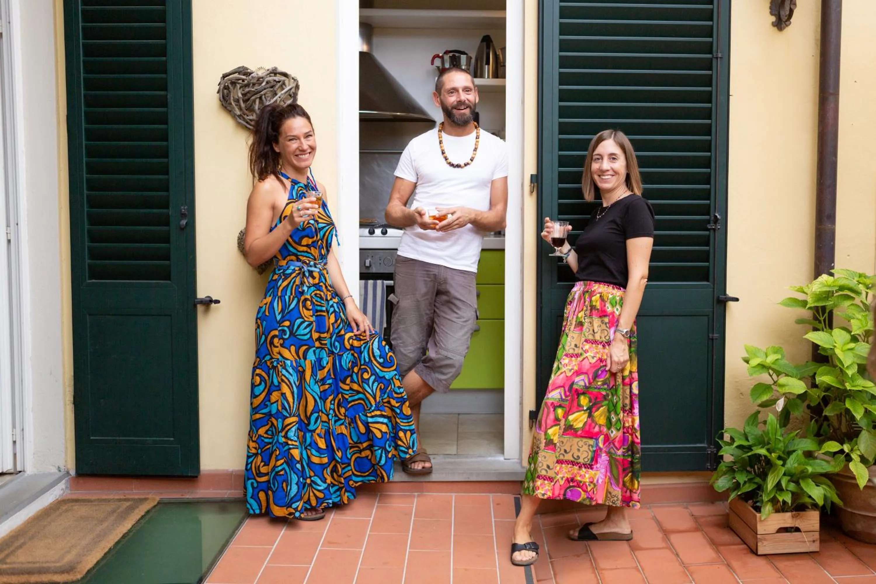 Family in B&B Monte Oliveto