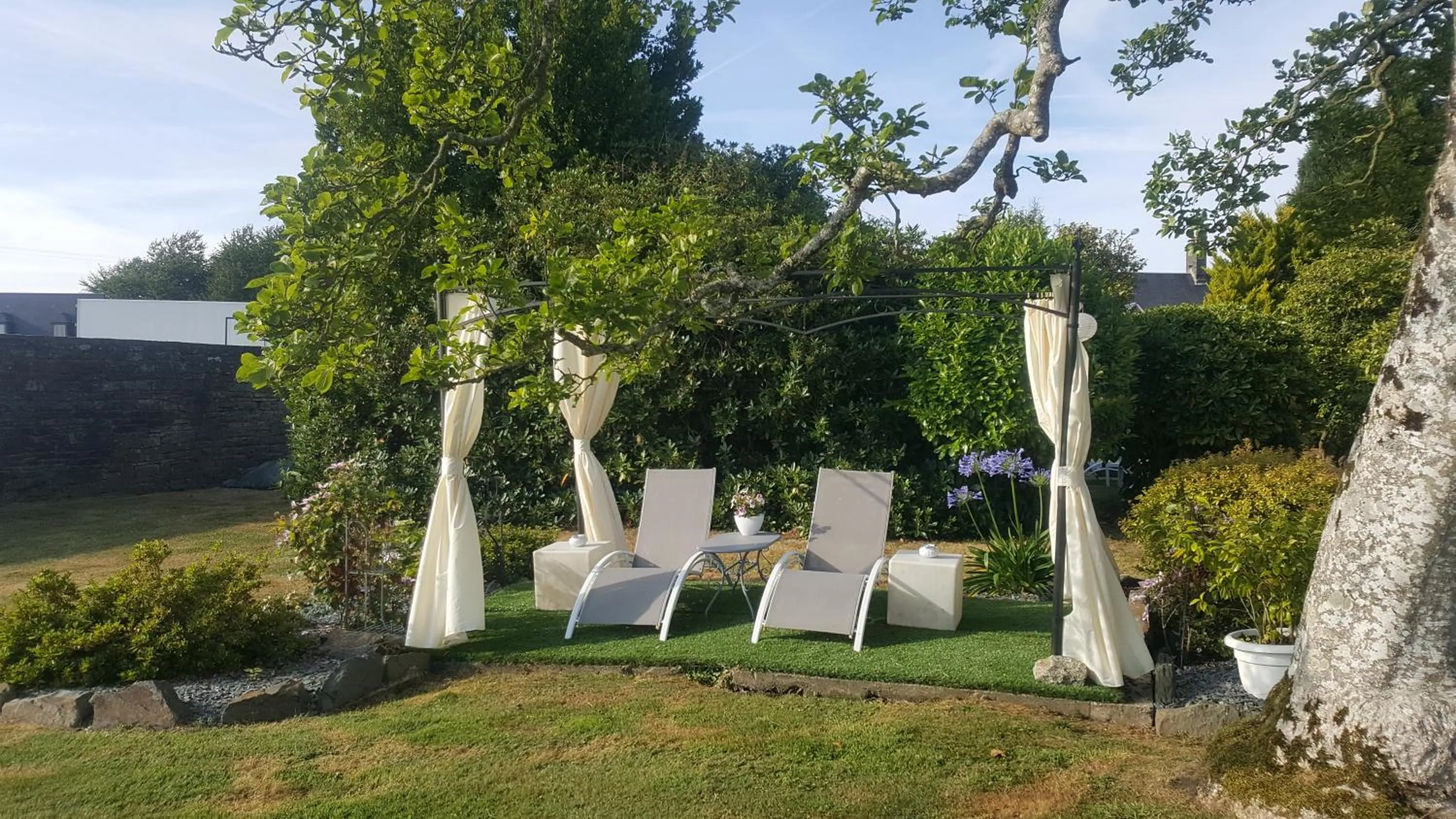 Patio in La Clef Dort