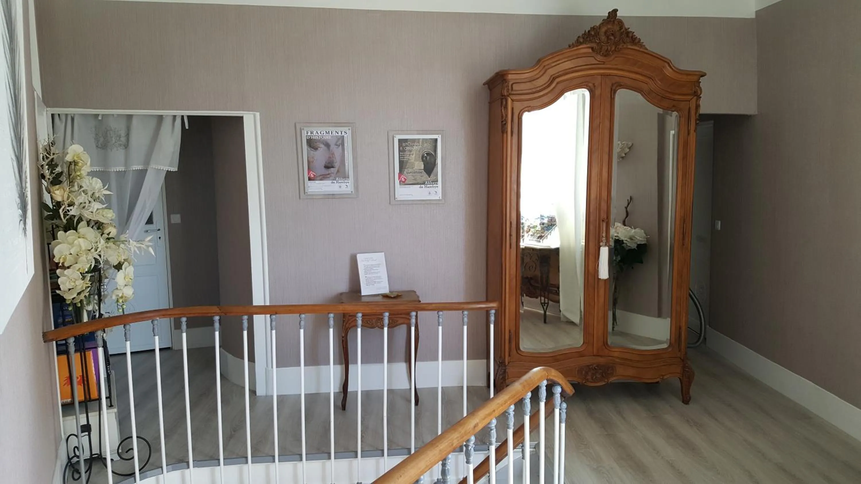 Lobby or reception in La Clef Dort