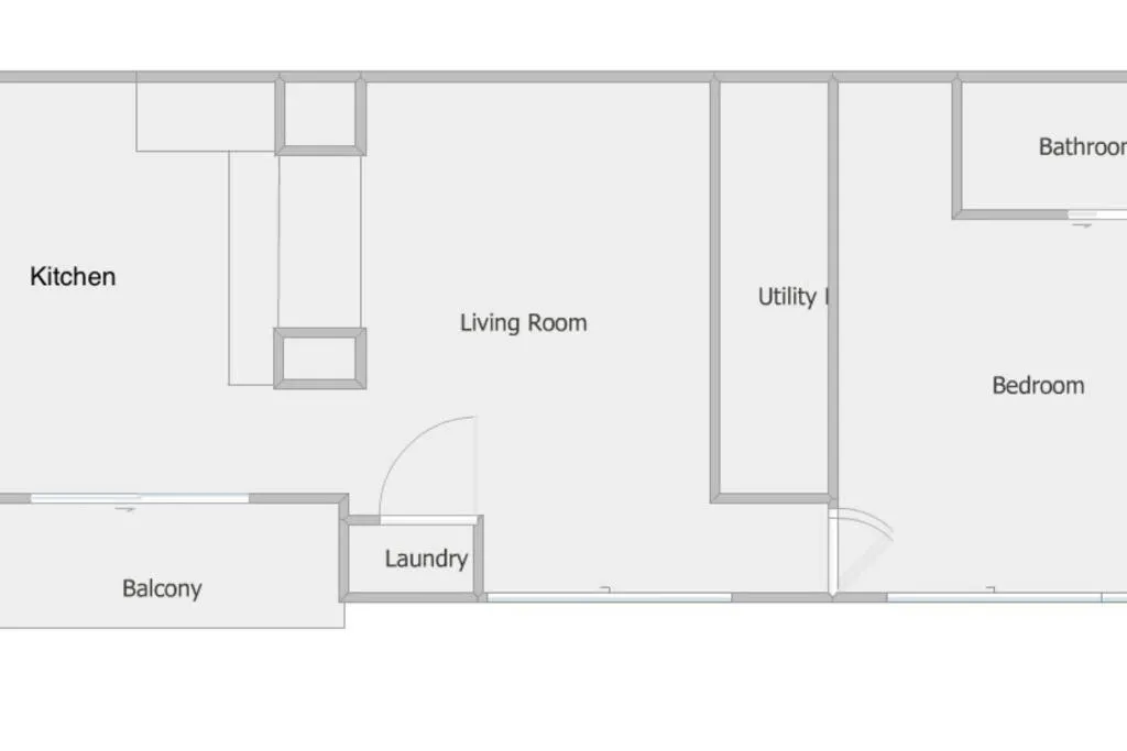 Floor plan in Spacious Apartment - Warm and Welcoming in Lindisfarne, 8 min from CBD
