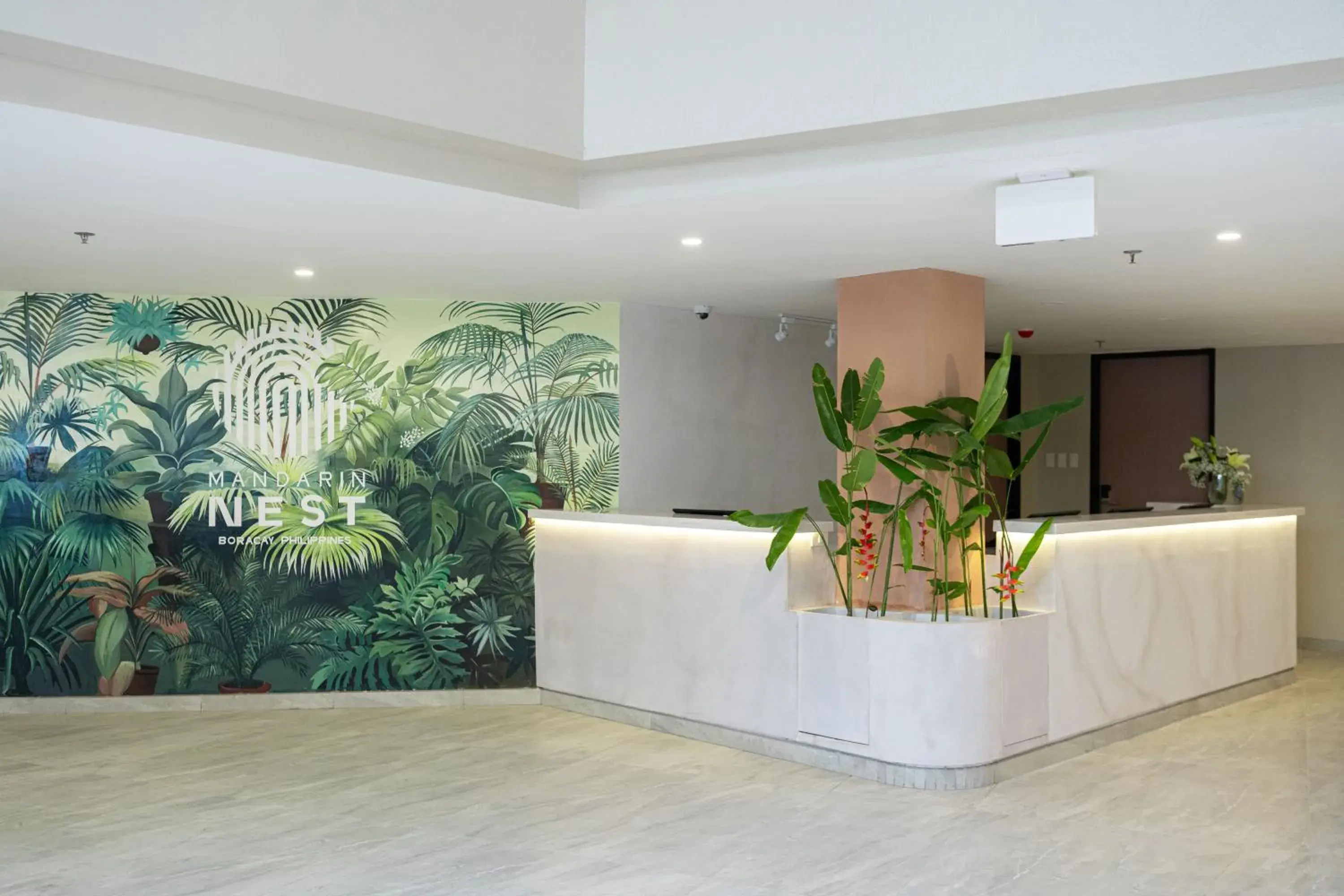 Lobby or reception in Mandarin Nest Boracay Lobby or reception in Mandarin Nest Boracay