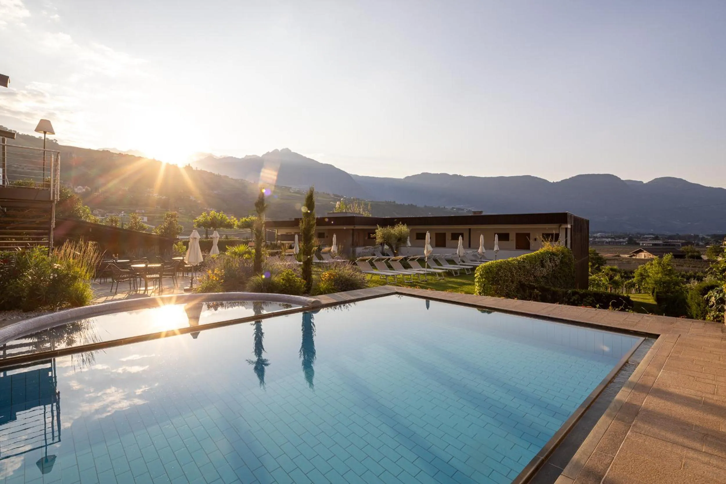 Swimming pool in Residence Der Heinrichshof