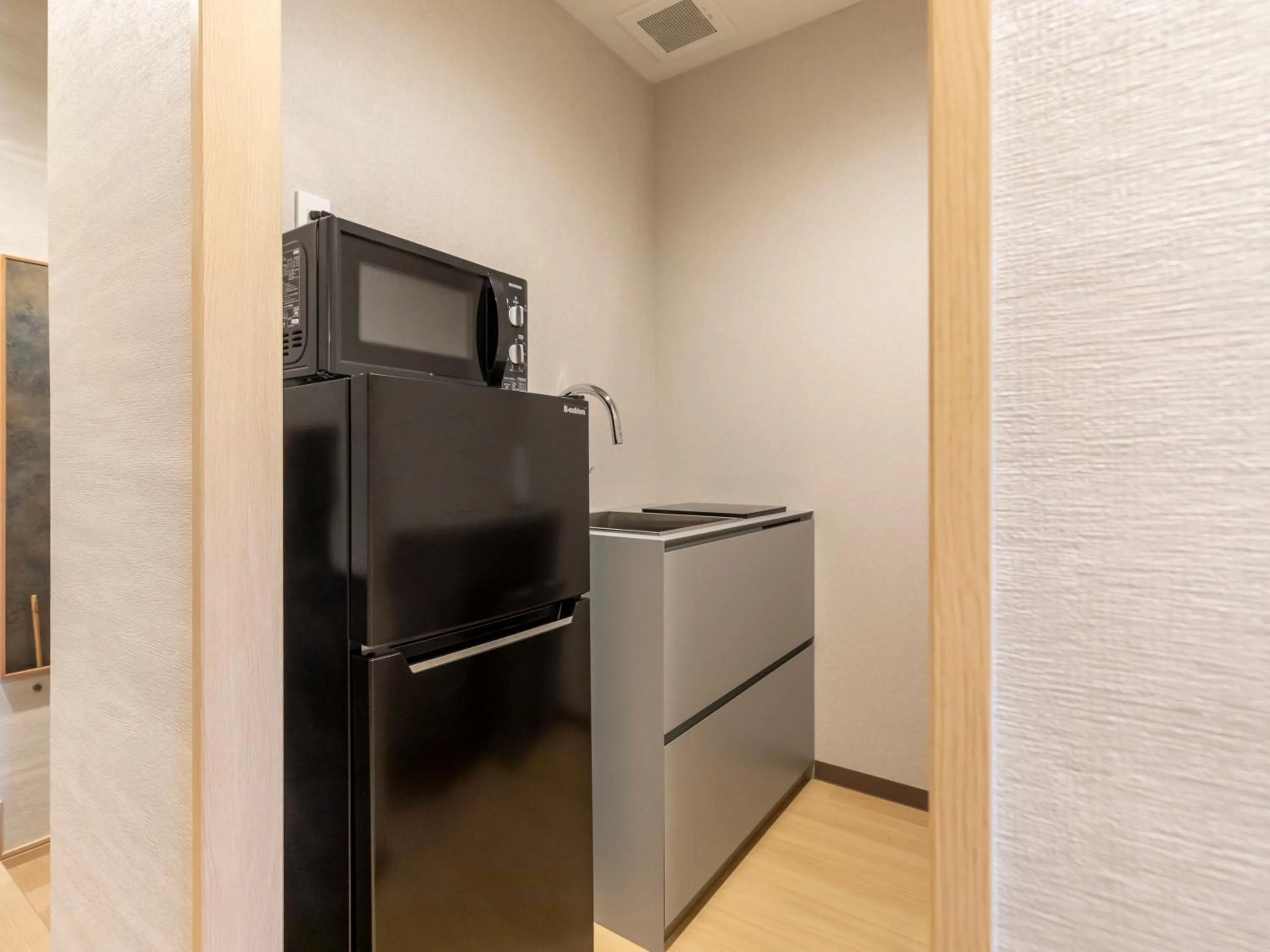 Kitchen or kitchenette in Tabist kiki HOTEL KYOTO Gojo Karasuma