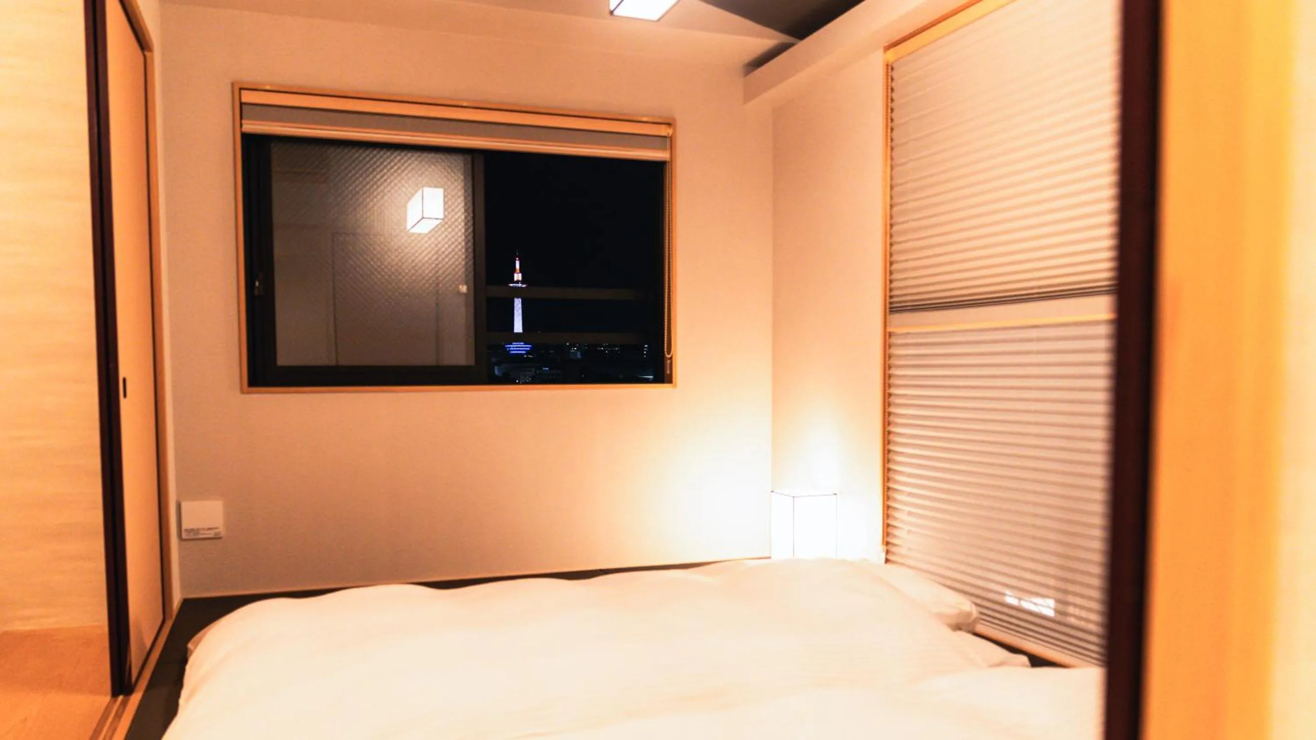 Photo of the whole room, Bed in Tabist kiki HOTEL KYOTO Gojo Karasuma