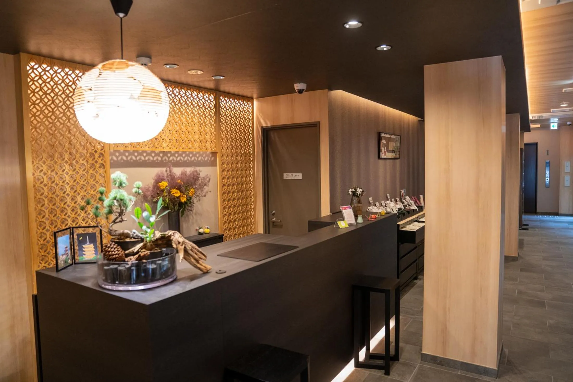 Lobby or reception in Tabist kiki HOTEL KYOTO Gojo Karasuma