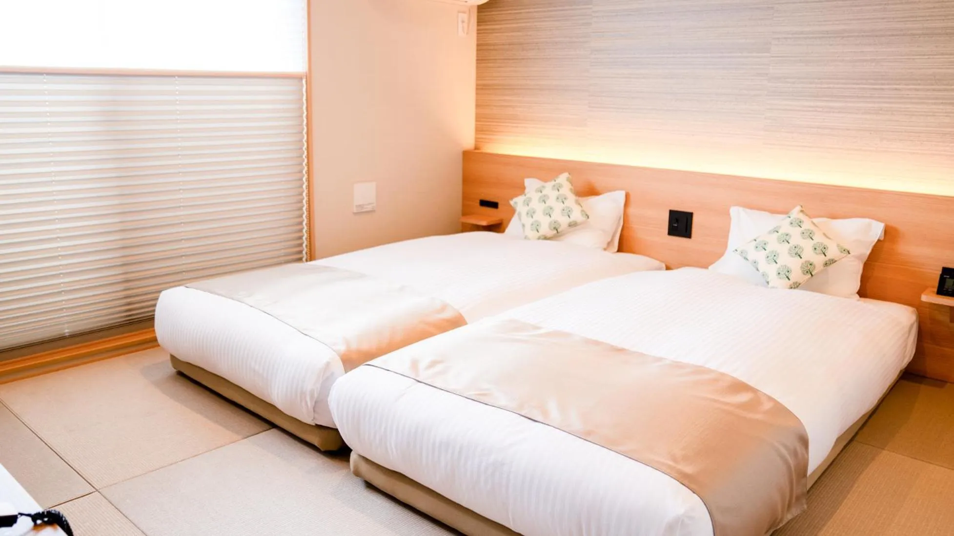 Photo of the whole room, Bed in Tabist kiki HOTEL KYOTO Gojo Karasuma