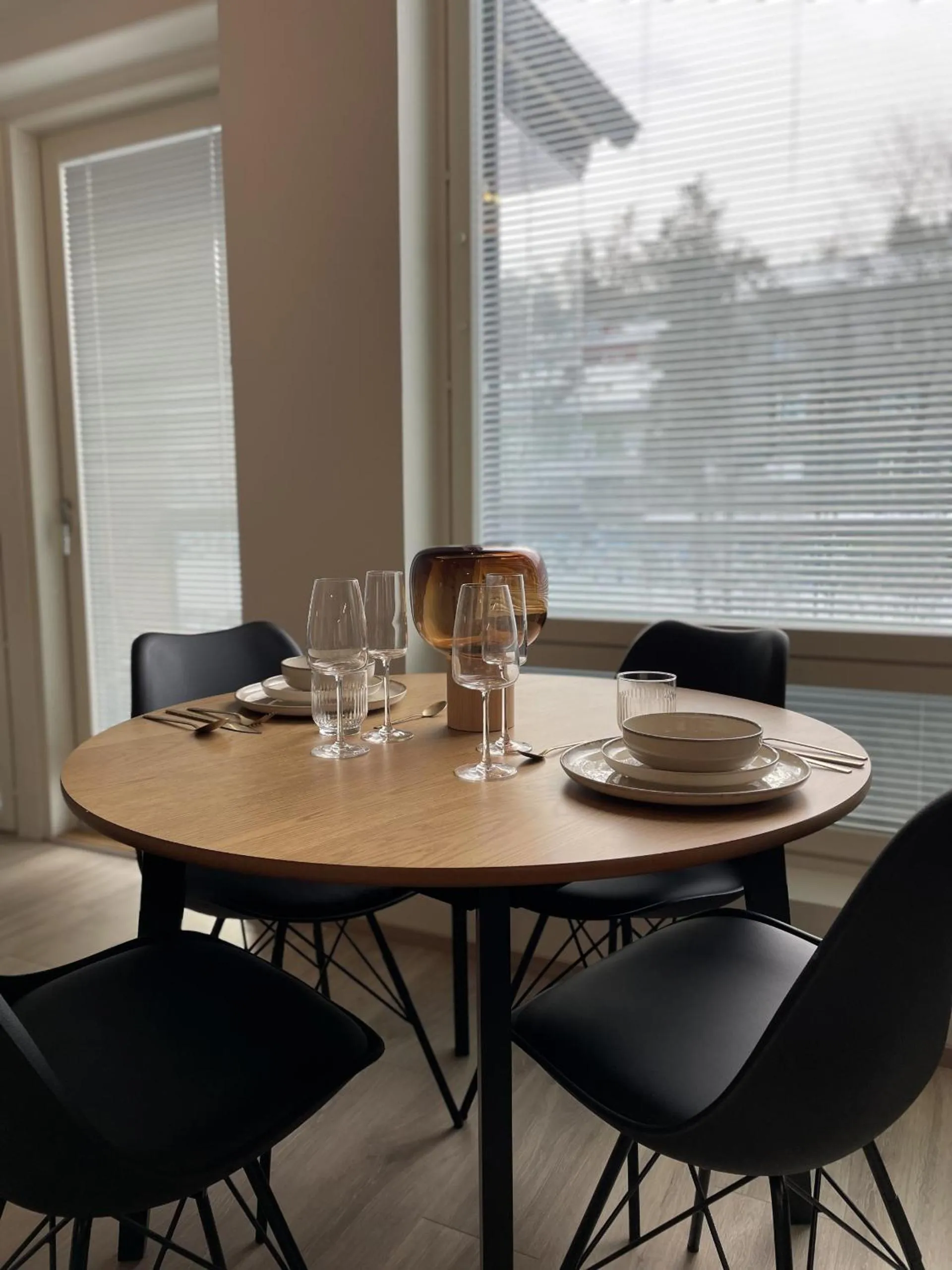 Bright two-room apartment near the centre