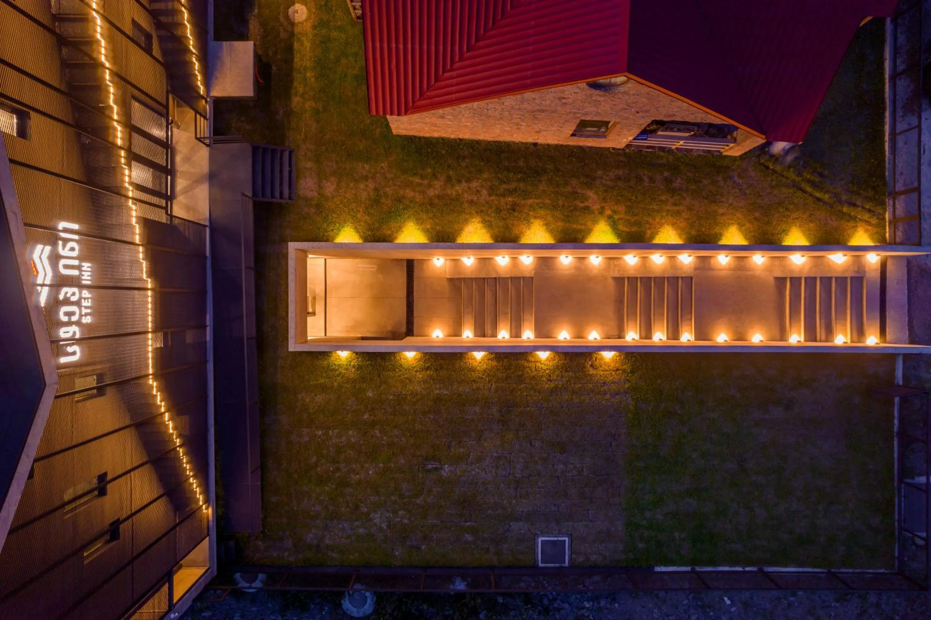 Facade/entrance in Step Inn - Kazbegi