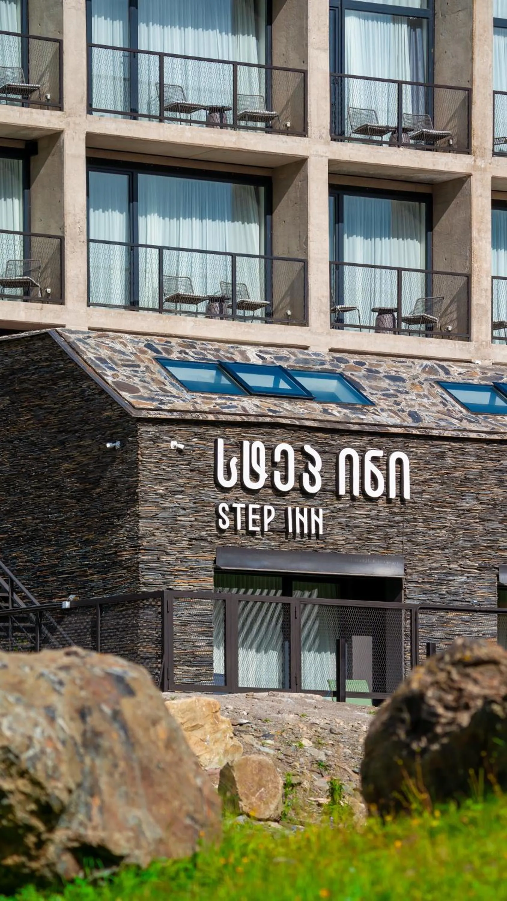 Property building in Step Inn - Kazbegi