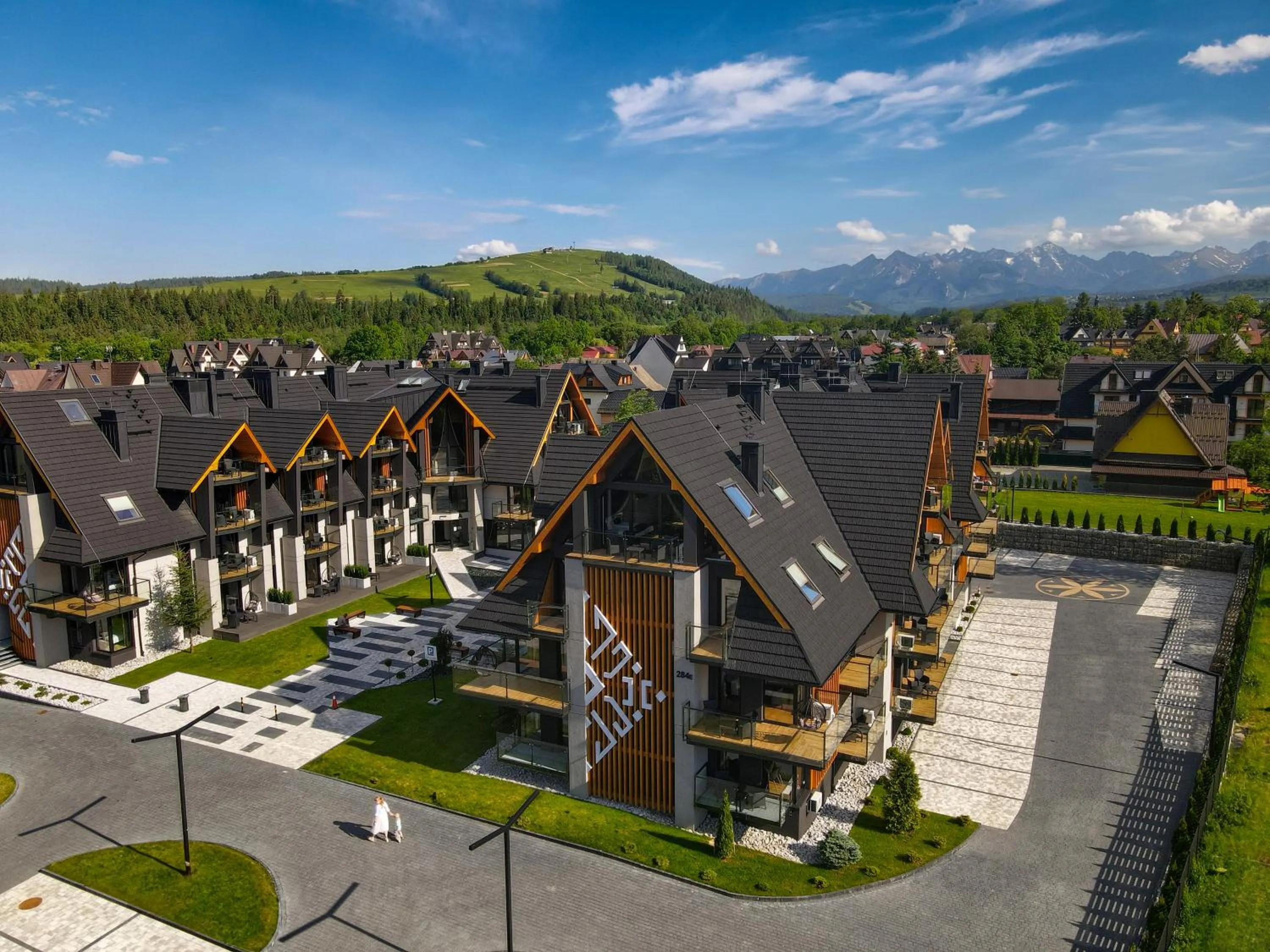 Property building in Aparthotel Diamond SPA Aqua