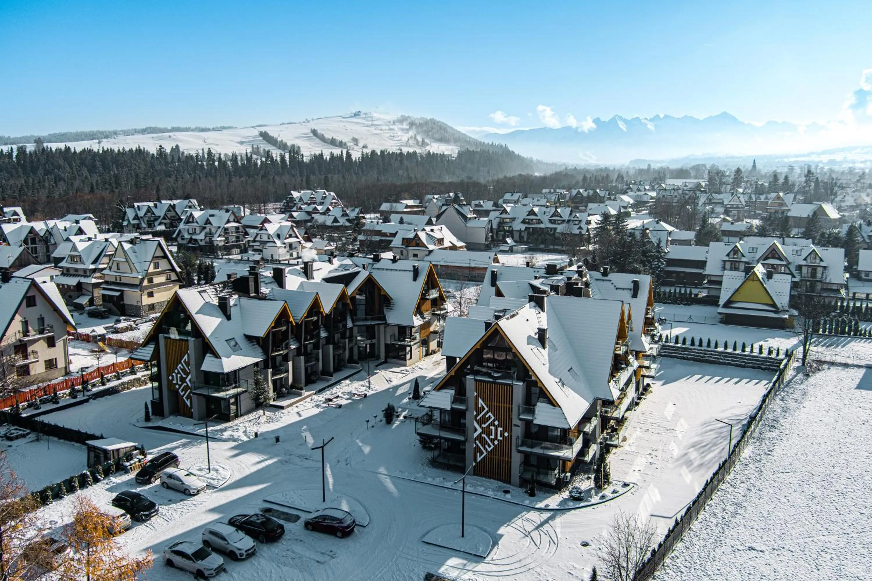 Property building in Aparthotel Diamond SPA Aqua
