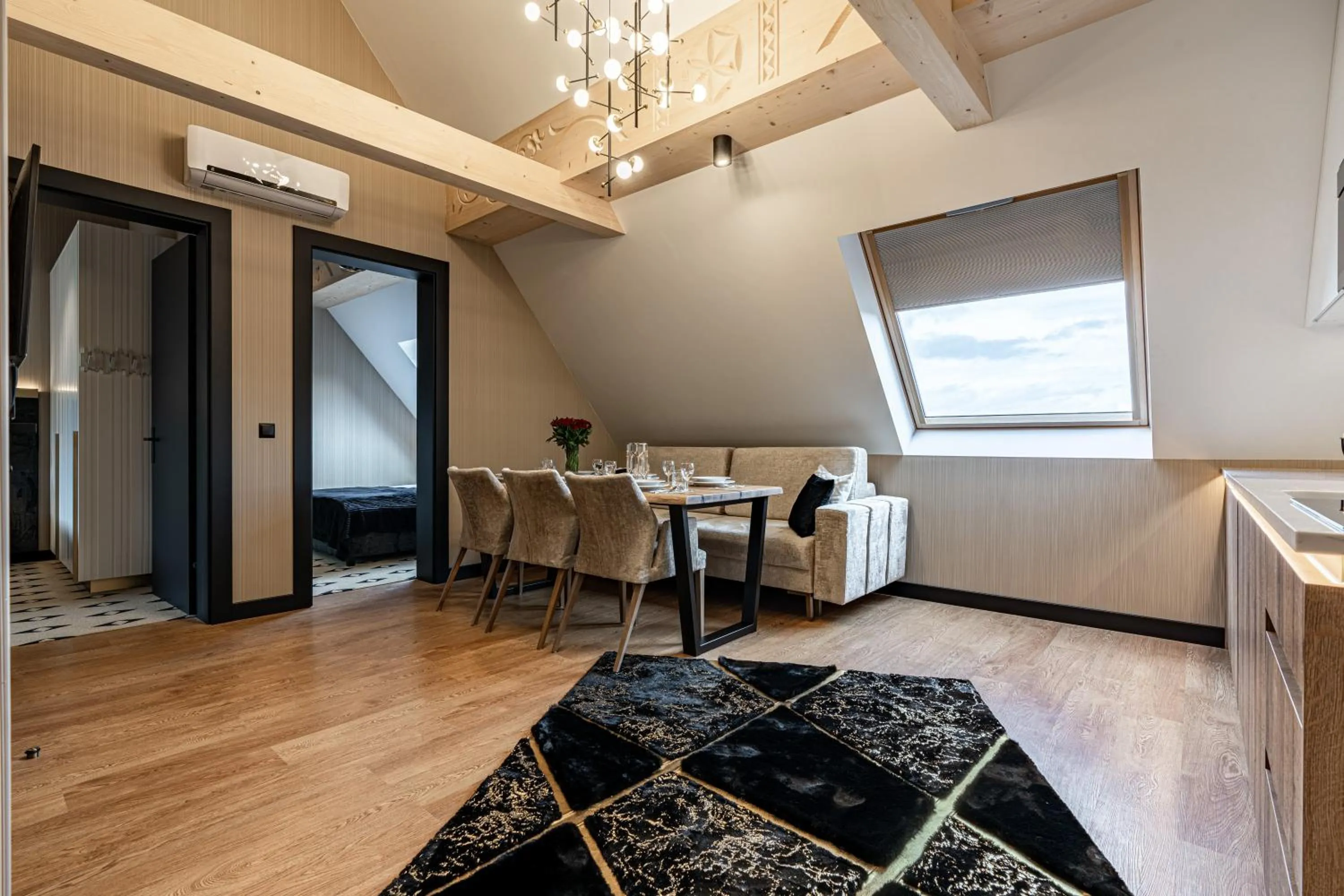 Living room in Aparthotel Diamond SPA Aqua