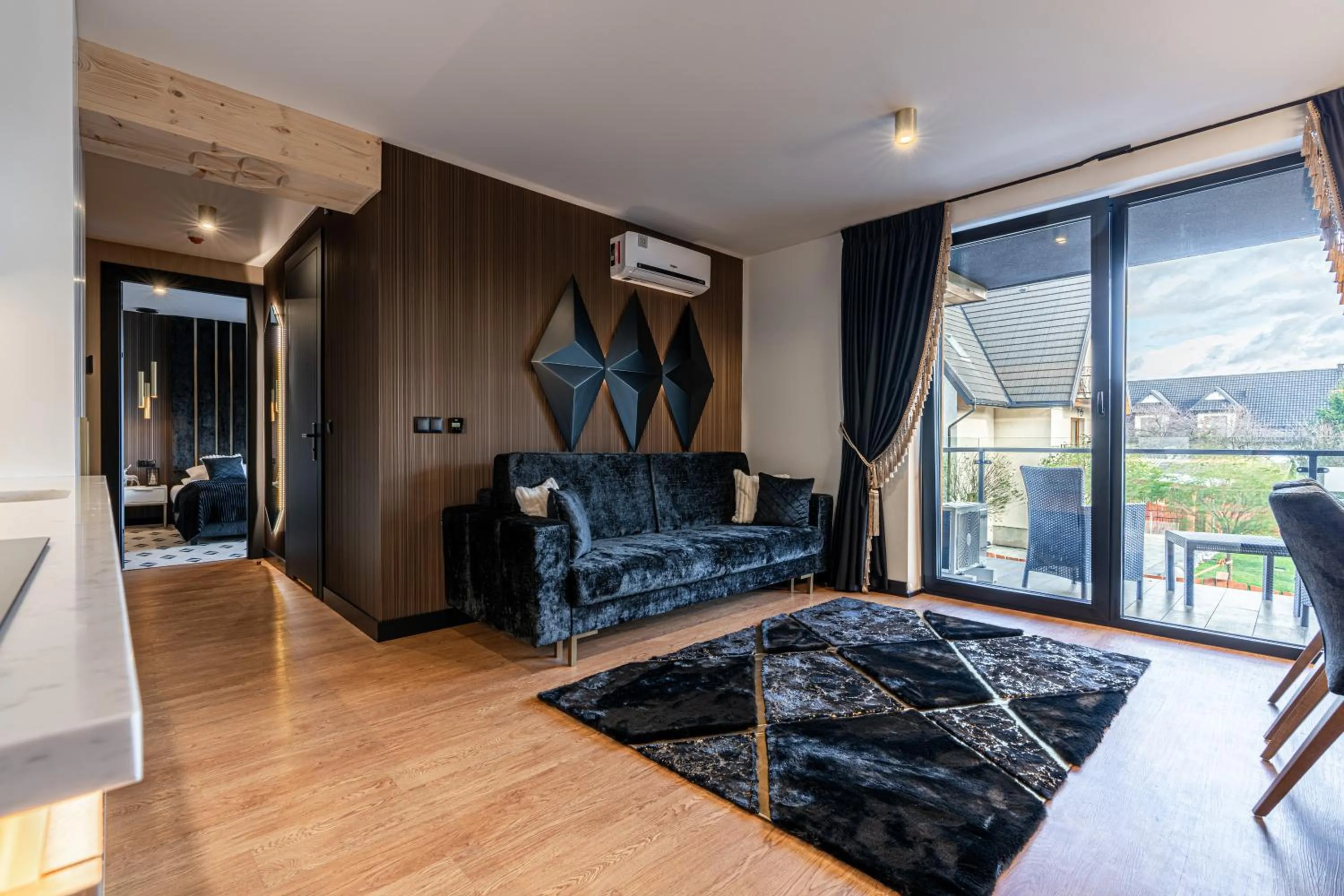 Living room in Aparthotel Diamond SPA Aqua