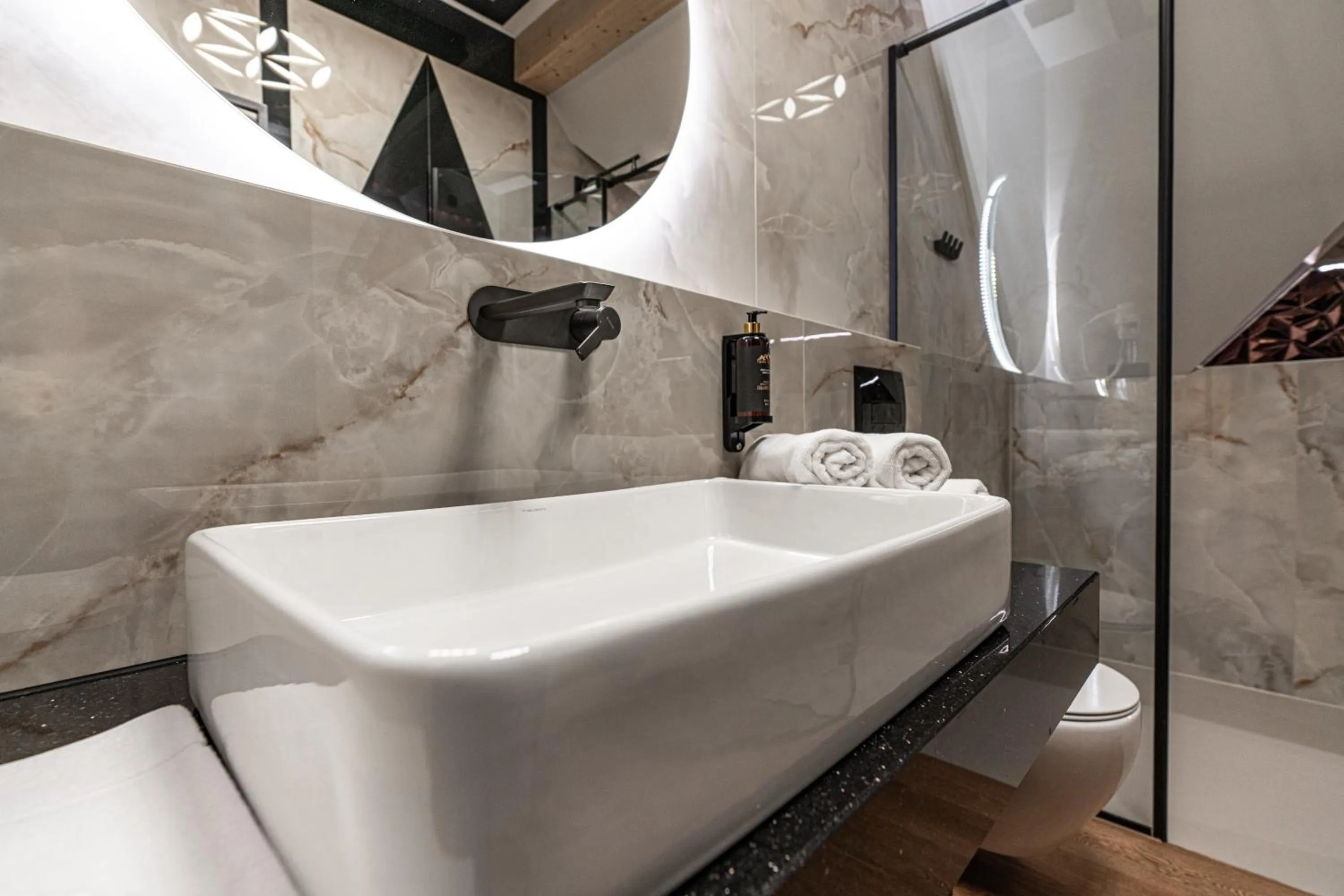 Shower in Aparthotel Diamond SPA Aqua