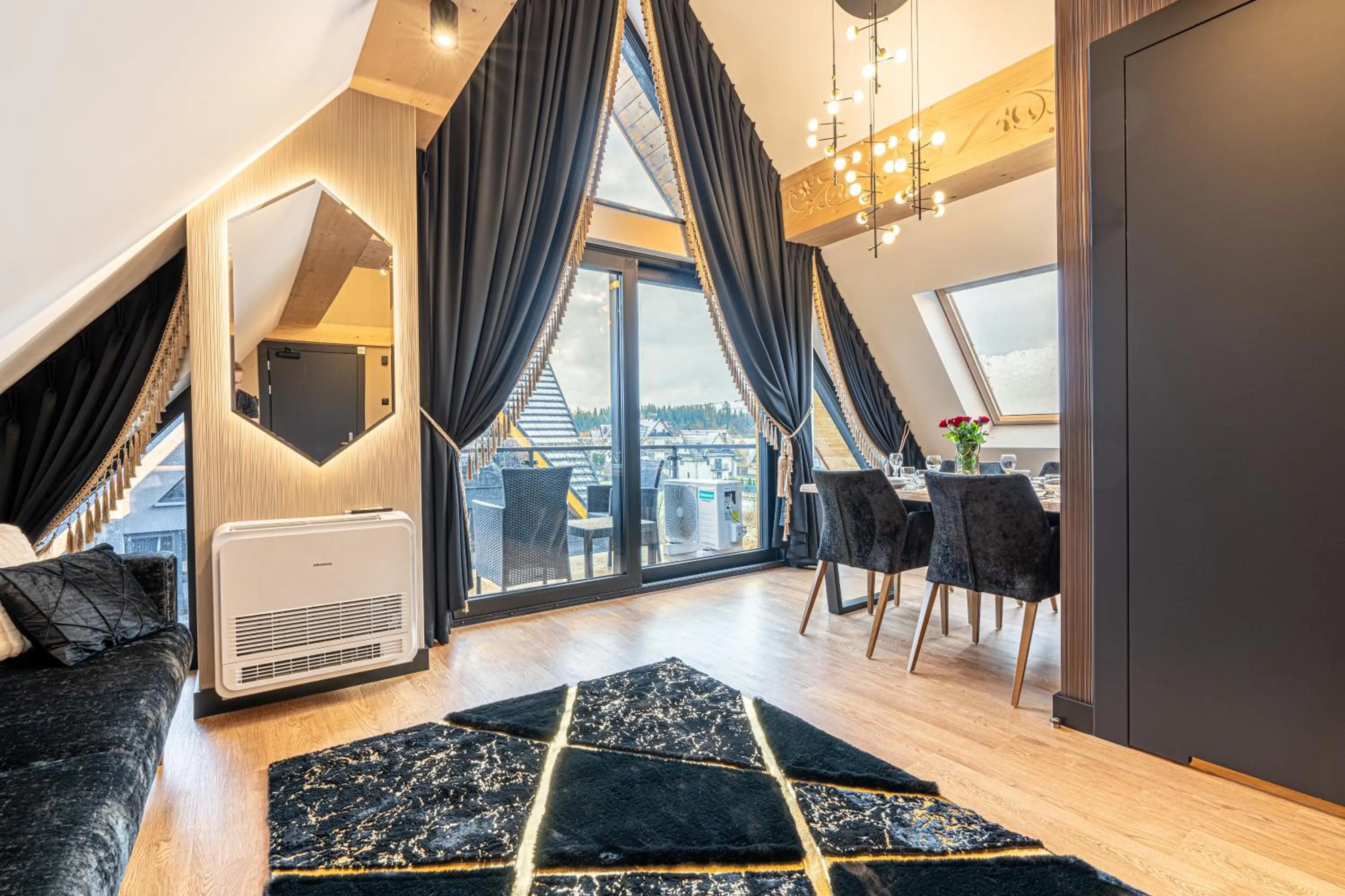 Living room in Aparthotel Diamond SPA Aqua